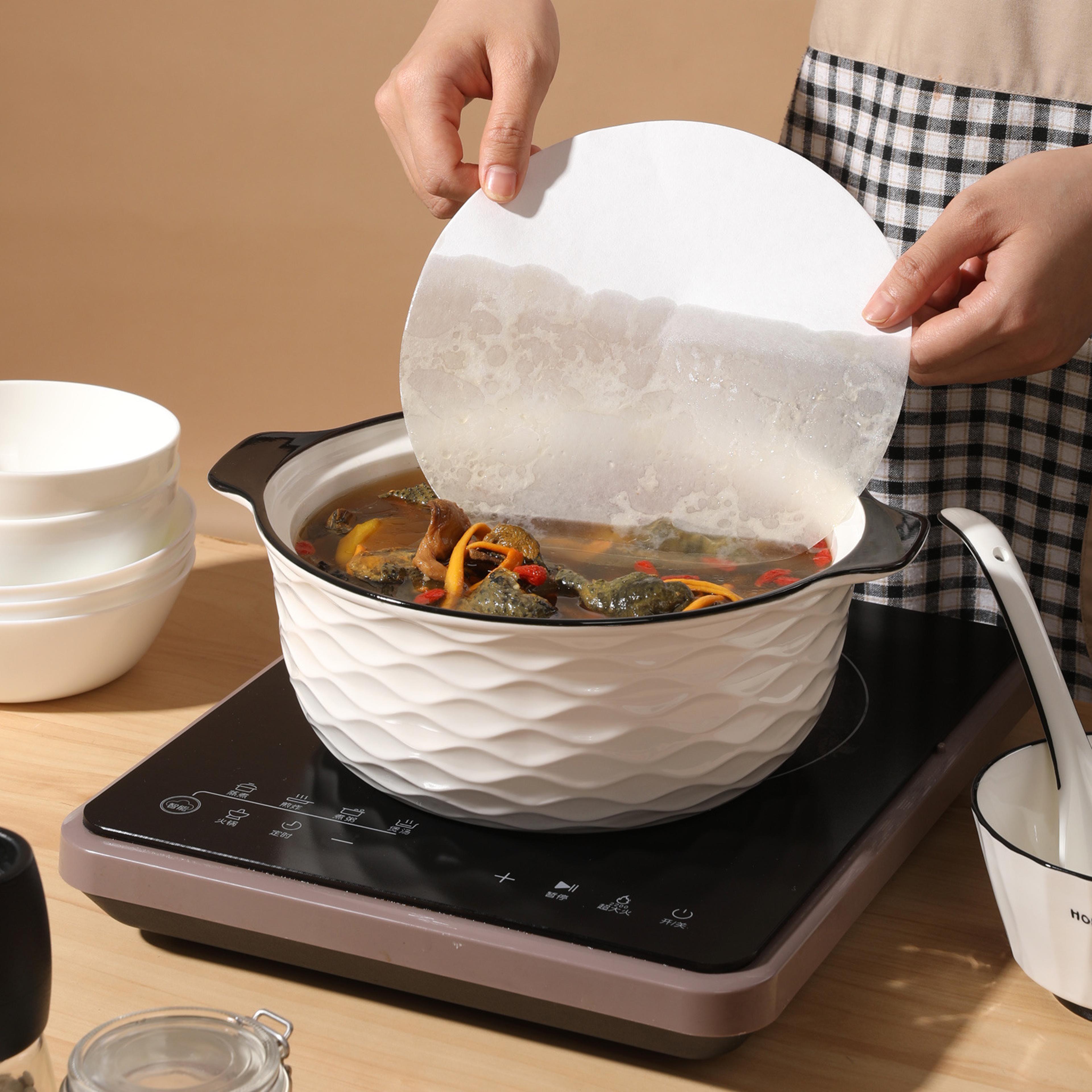 greaseguard kitchen oil absorbing sheets for frying, baking & bbq cooking
