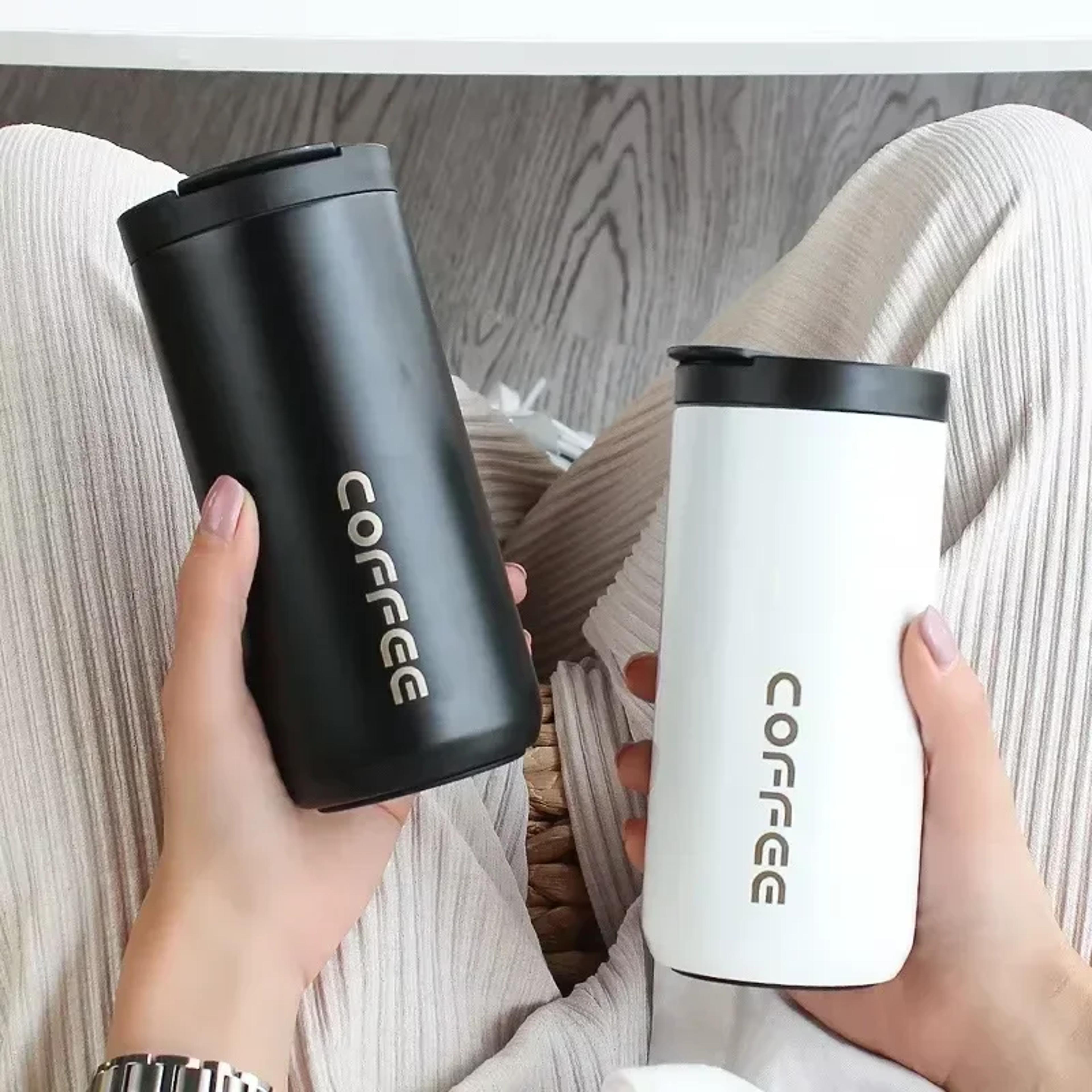 nordicgrip travel coffee mug 500ml leakproof stainless steel thermos cup