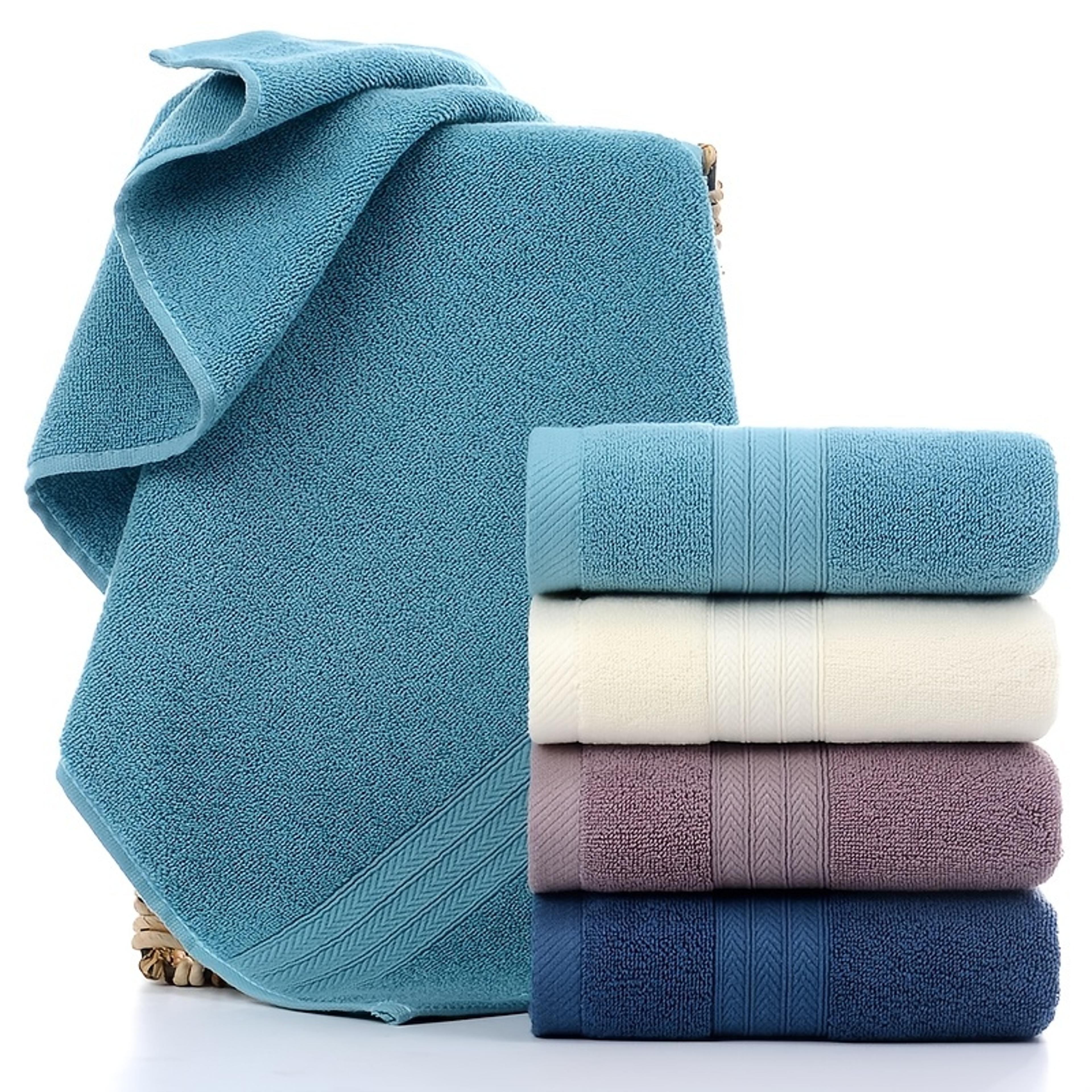 cosmic stripe cotton hand towel set for bath, gym & spa
