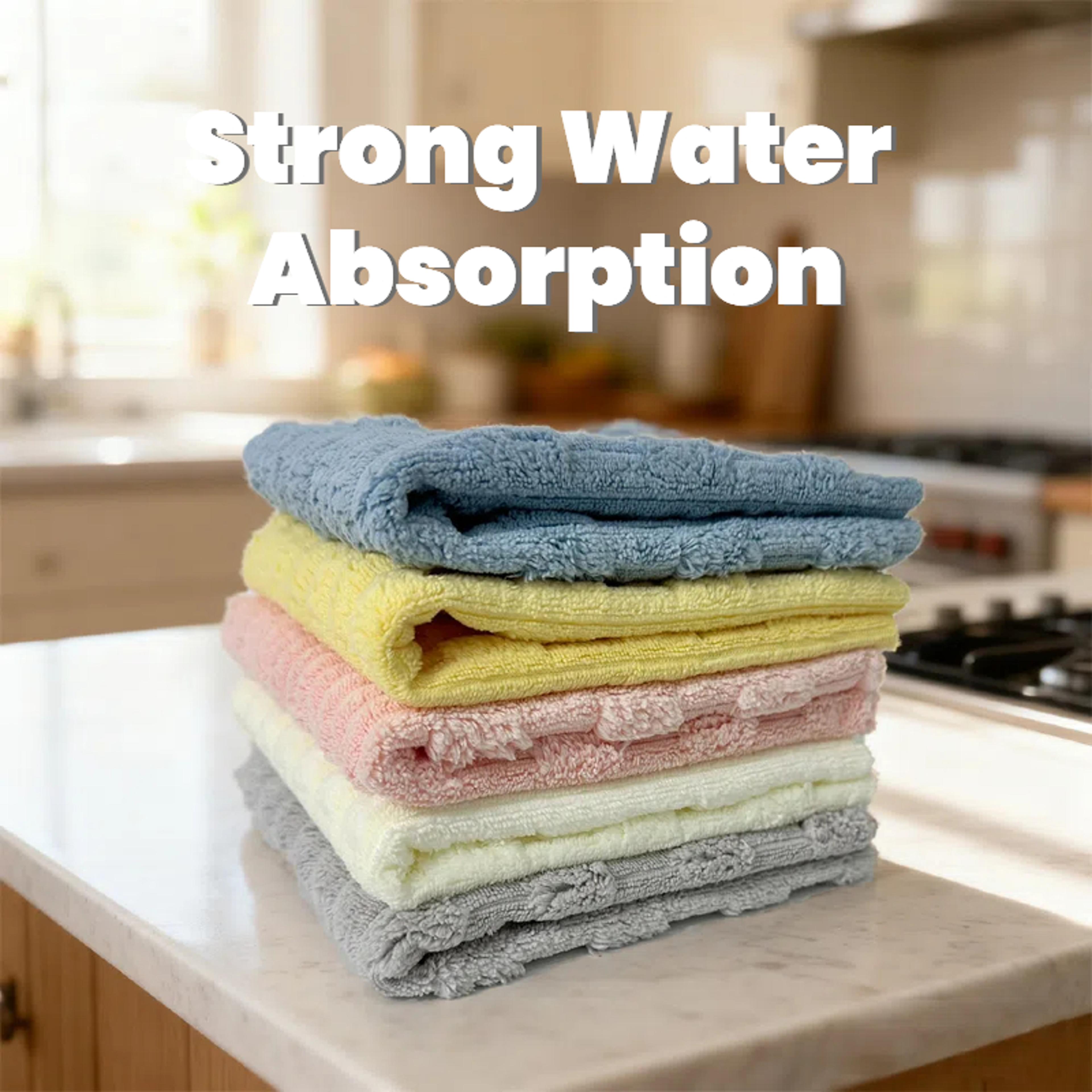pastel quick dry face towels set soft absorbent hand towels for bathroom