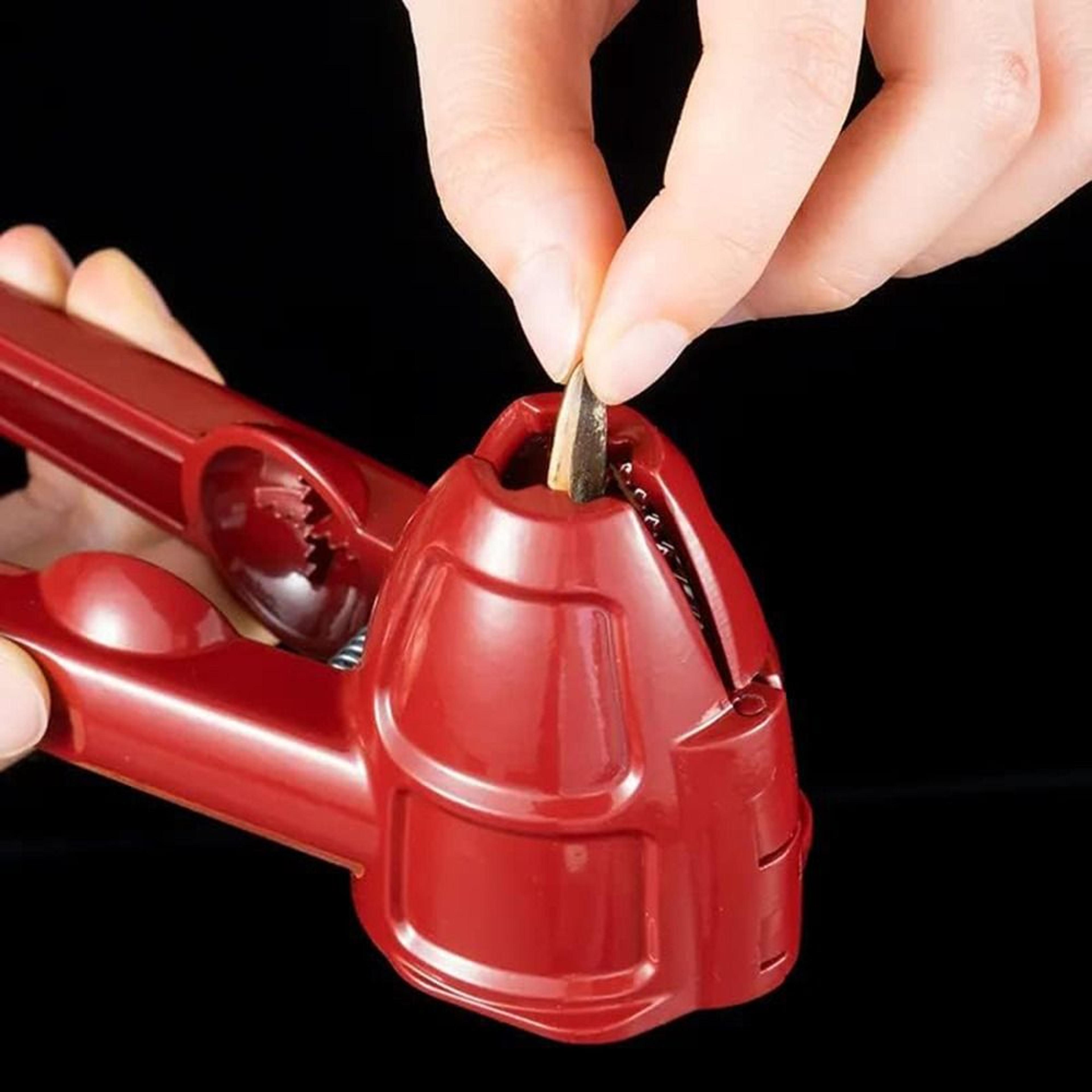 heavy duty walnut & pecan nut cracker tool for hazelnuts, almonds and brazil nuts