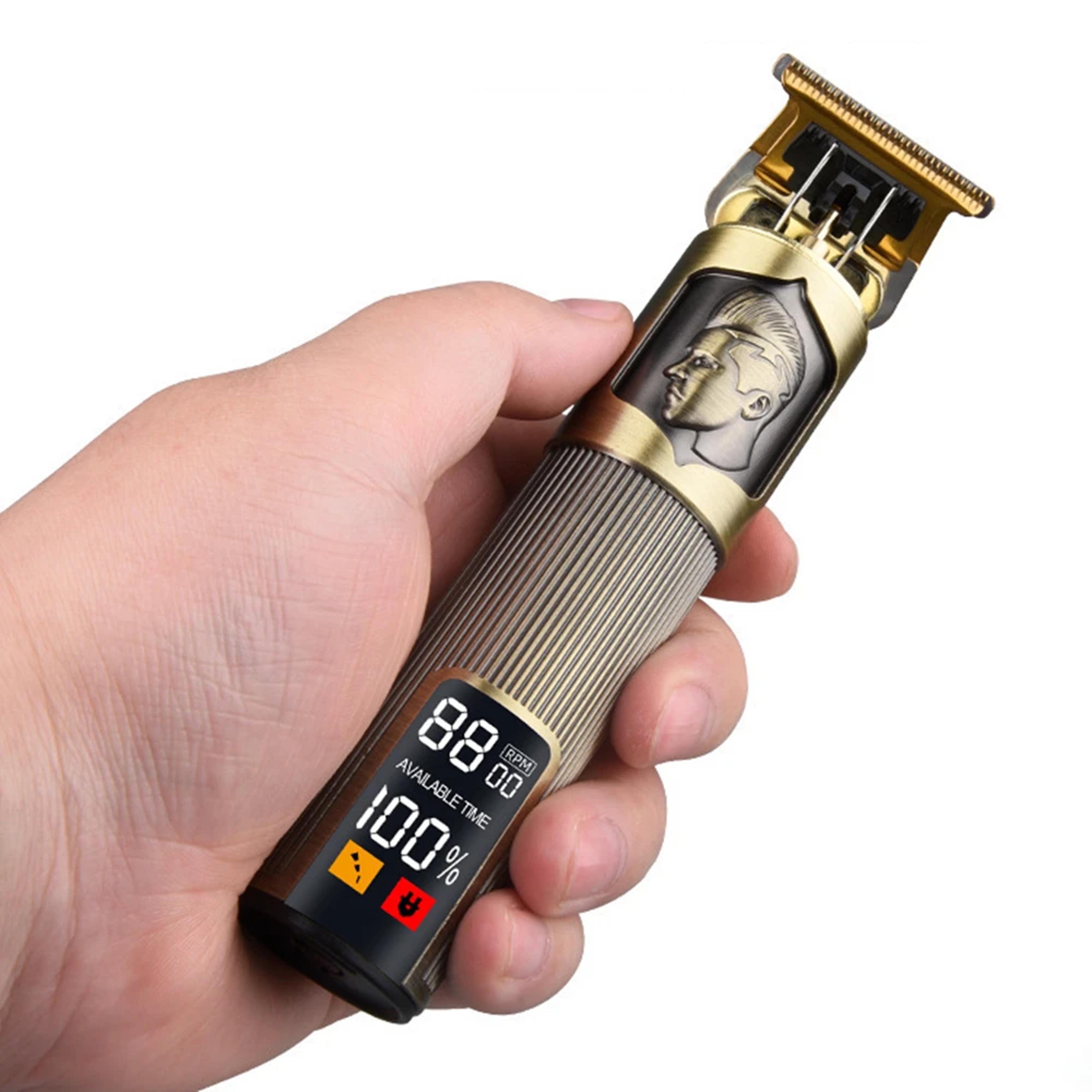rofessional t9 hair clipper, three-speed variable gear electric shaver for hair trimming & shaving