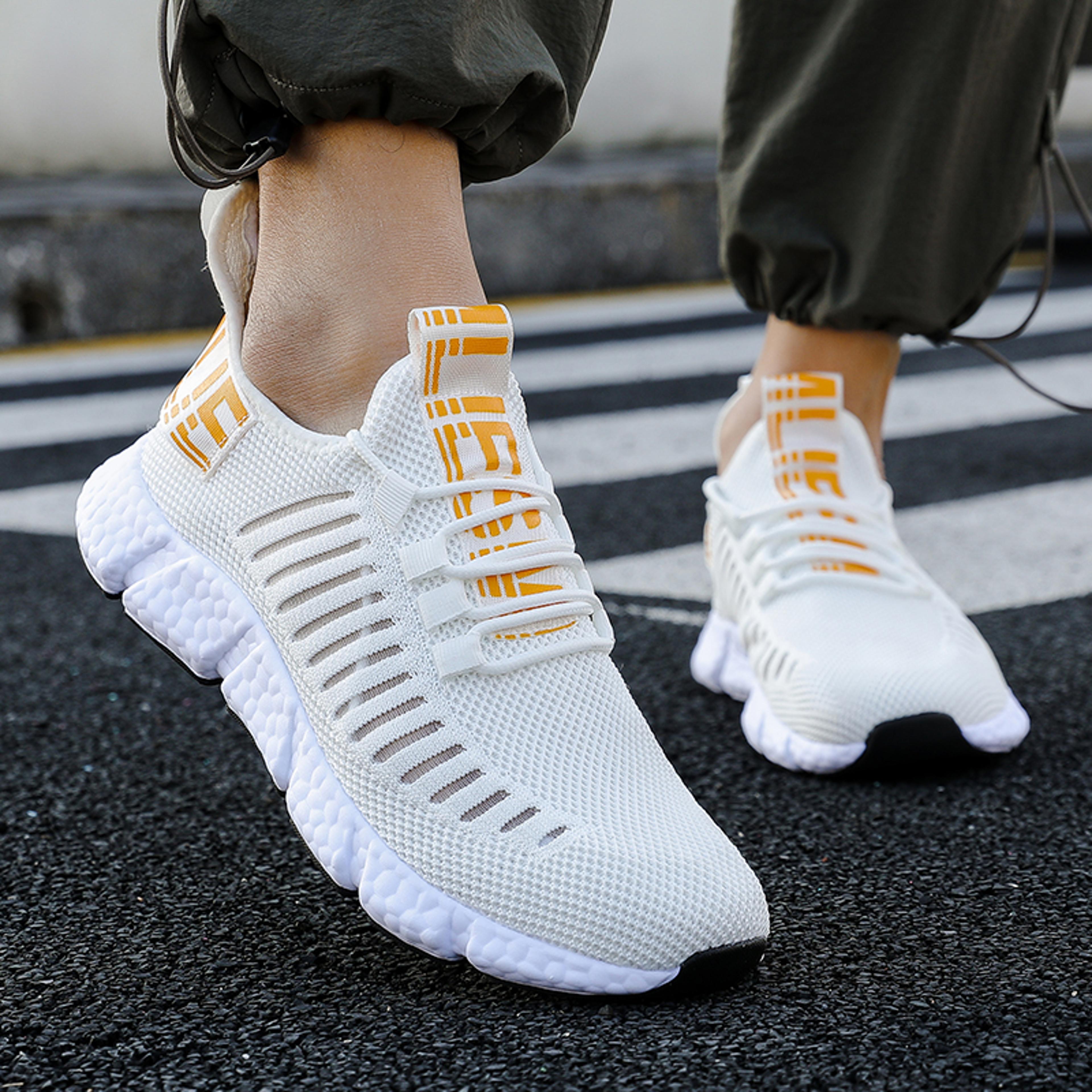 lightweight breathable women's sports shoes, summer casual sneakers for running & walking