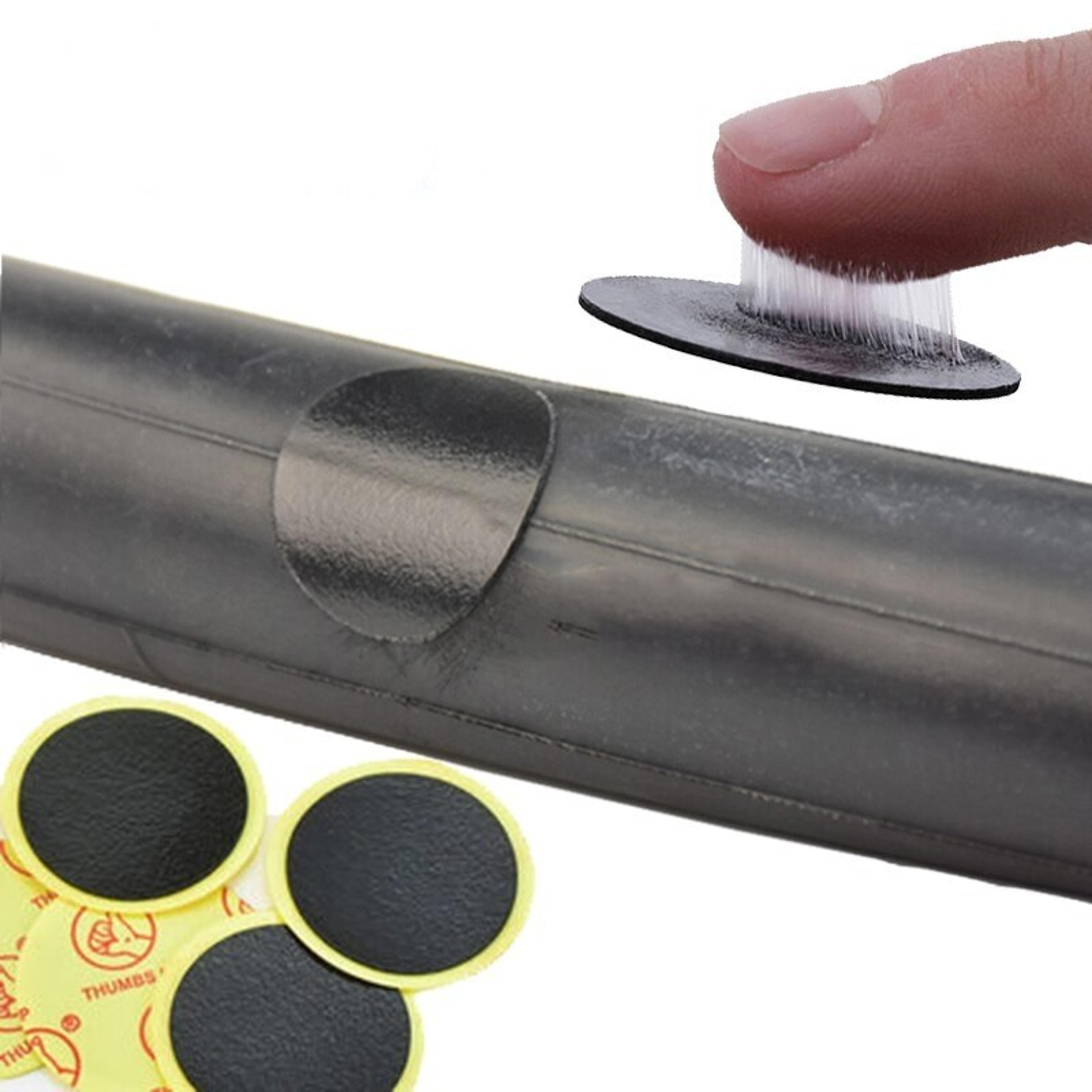 instant bike tire repair patches, no-glue, quick-drying adhesive tyre protection for bicycle emergency fixes