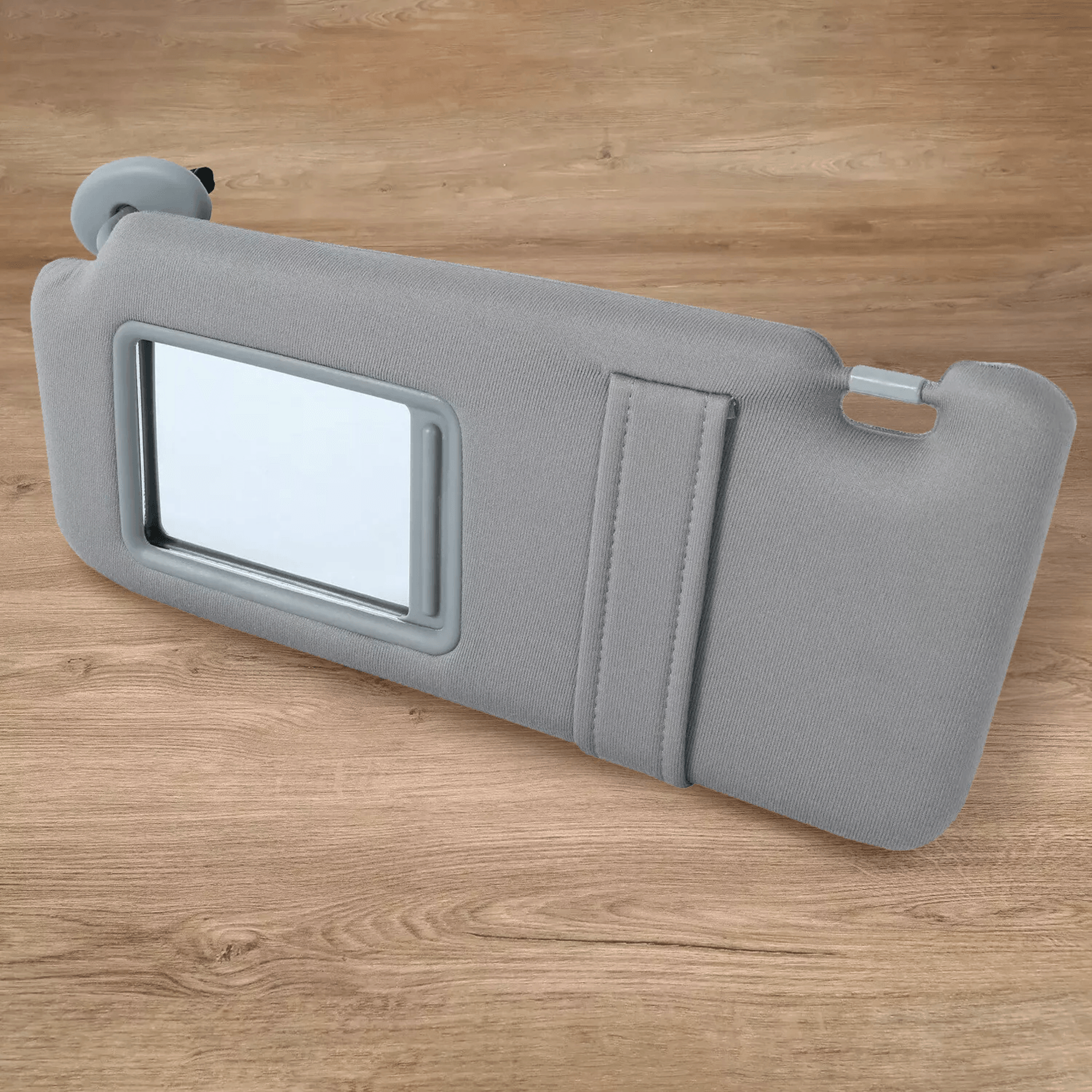 left driver side sun visor sunshade without sunroof for toyota camry, gray replacement