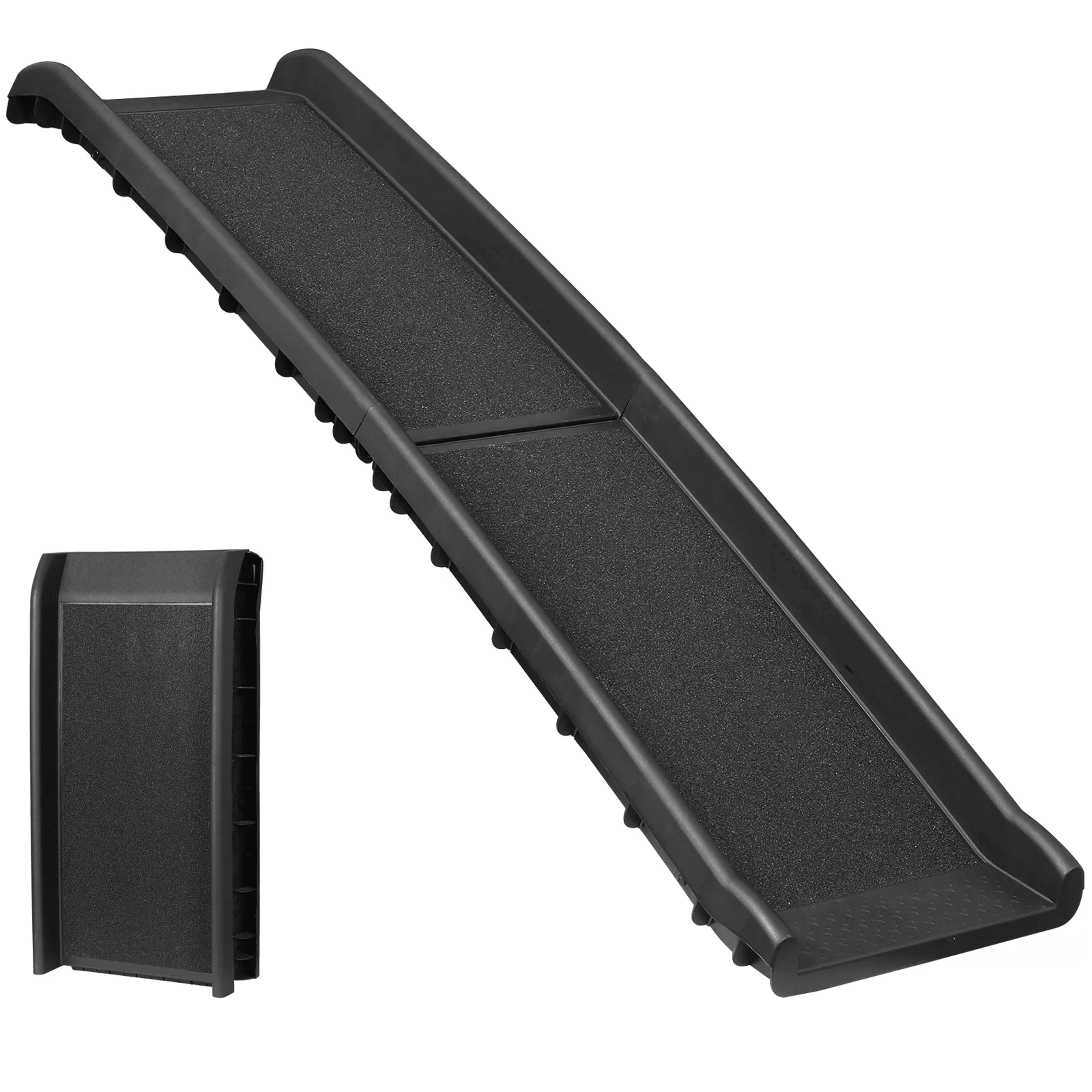 heavy duty folding dog ramp, portable, light weight pet ramp for suv & car travel