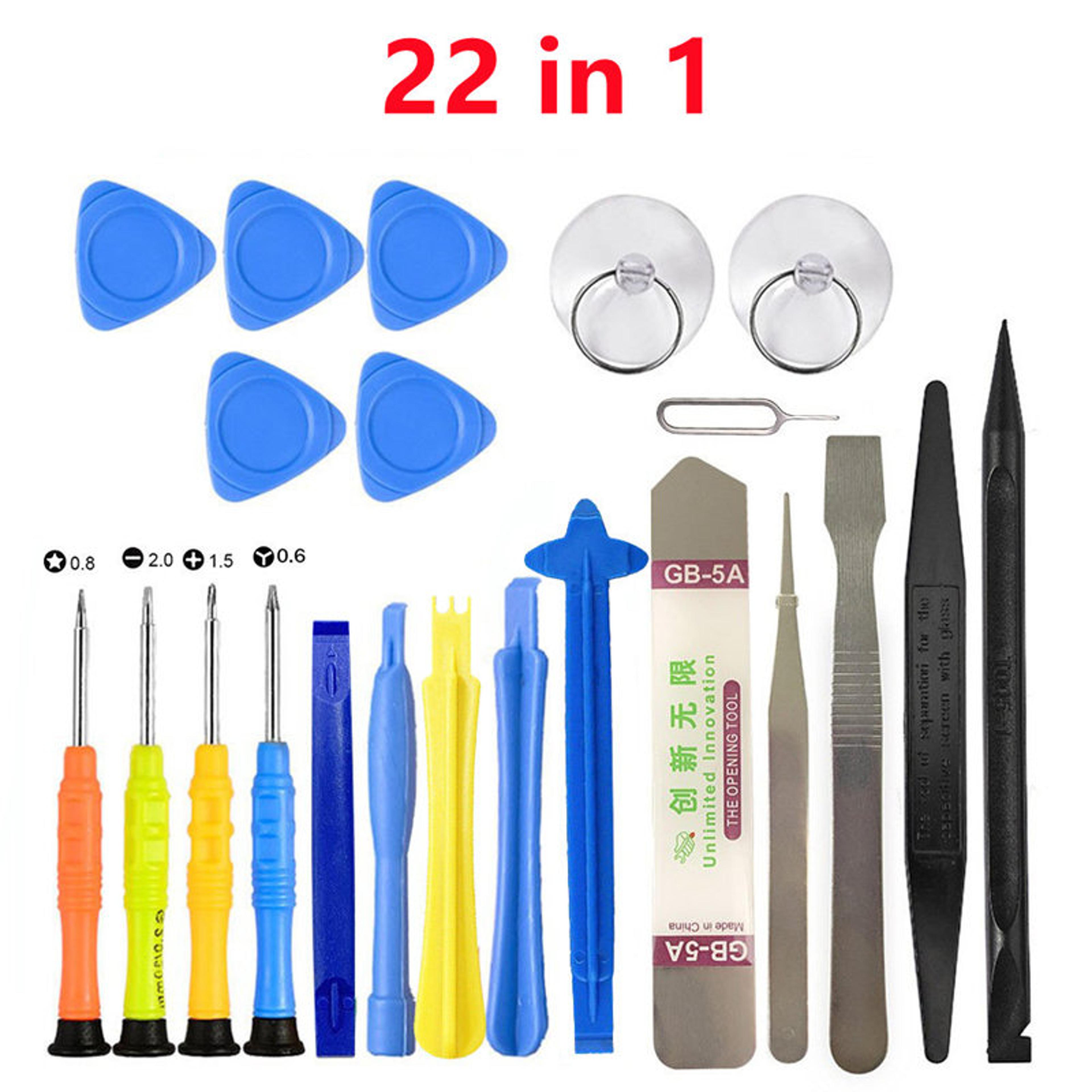 spudger pry repair tool kit for phone tablet pc, opening screwdriver disassembly set for mobile electronic devices