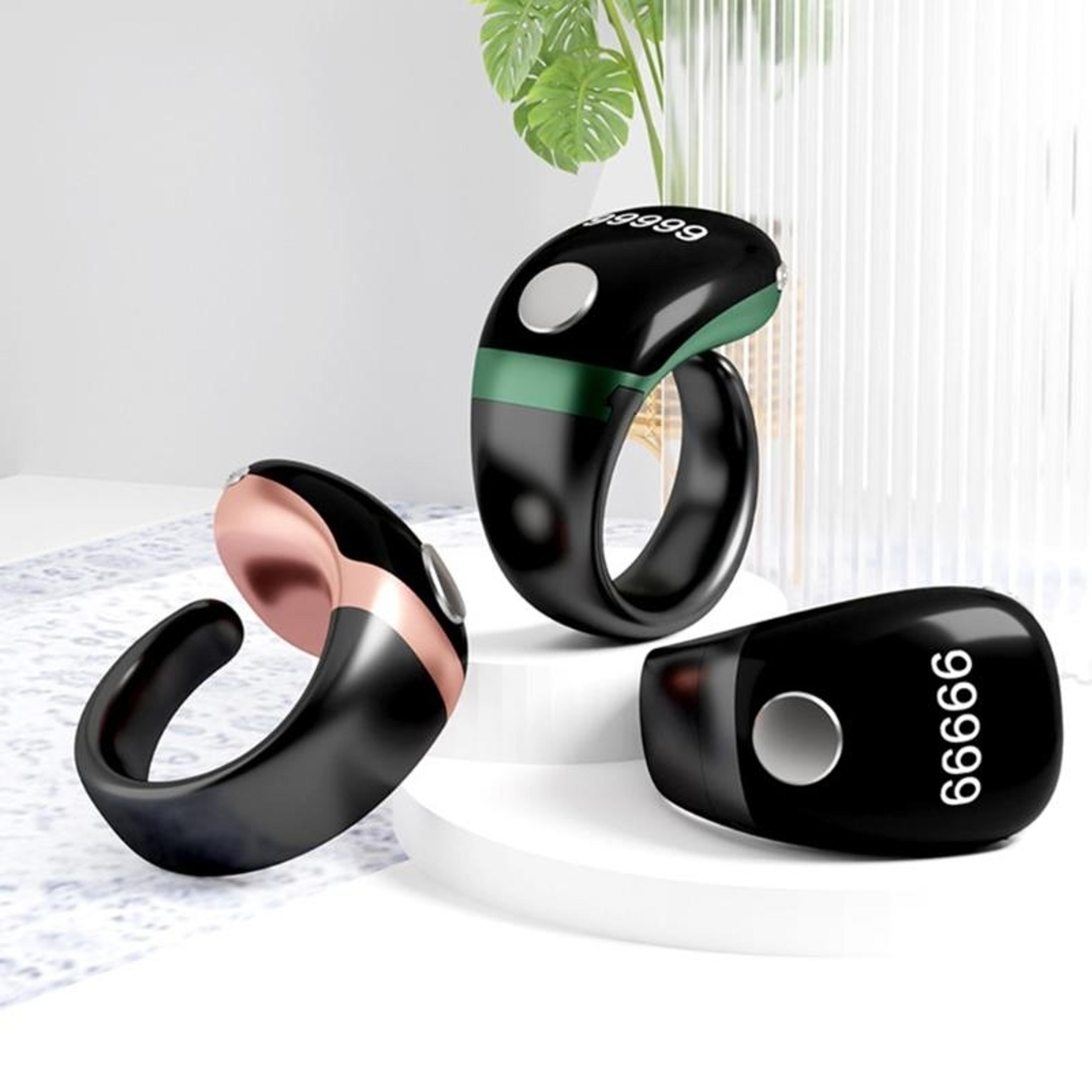 smart ring point marker finger counter, lcd electronic tally counter for sewing, mini stitch row counter knitting tool
