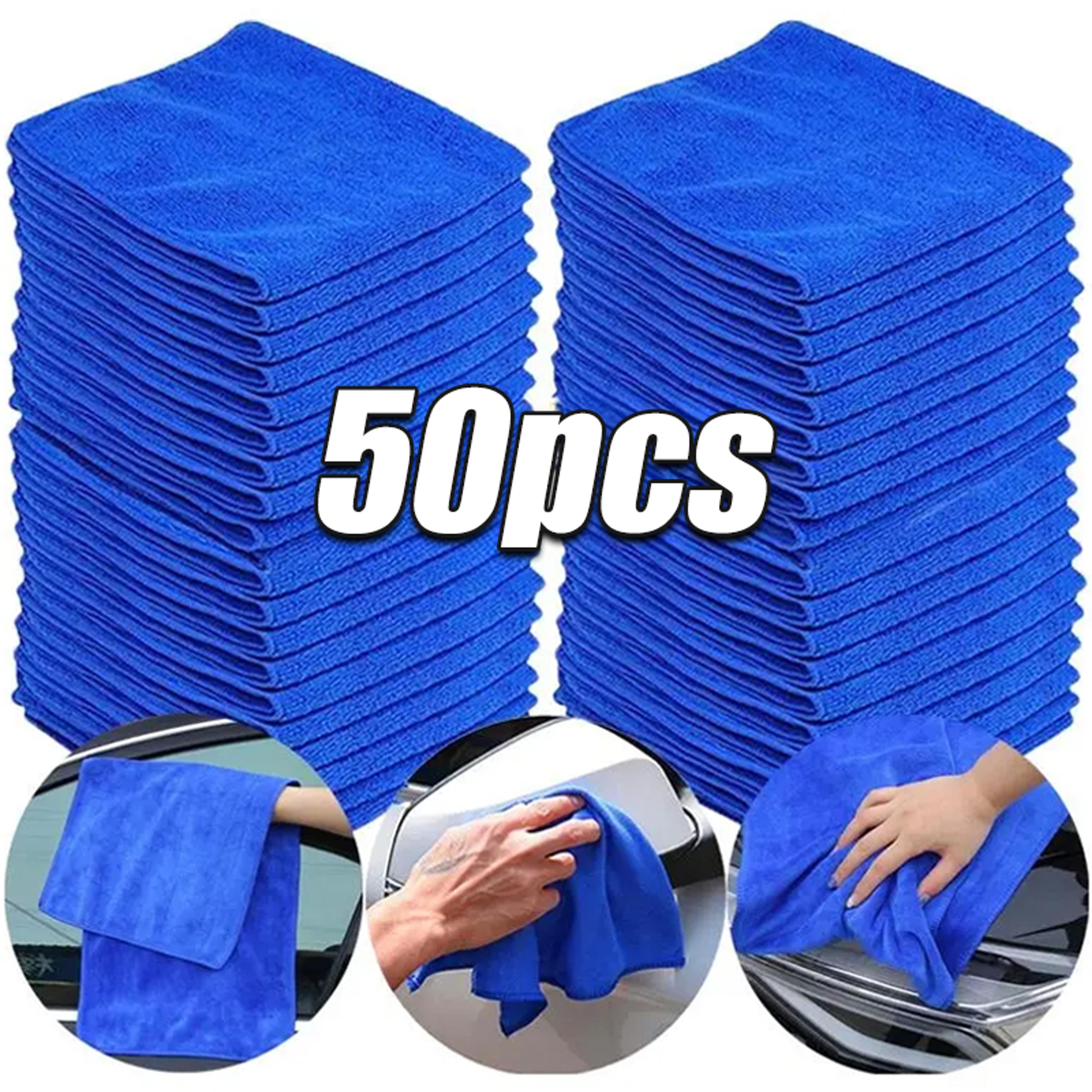 car wash microfiber towels, household cleaning cloths, drying cloth, auto detailing polishing cloth, home clean tools