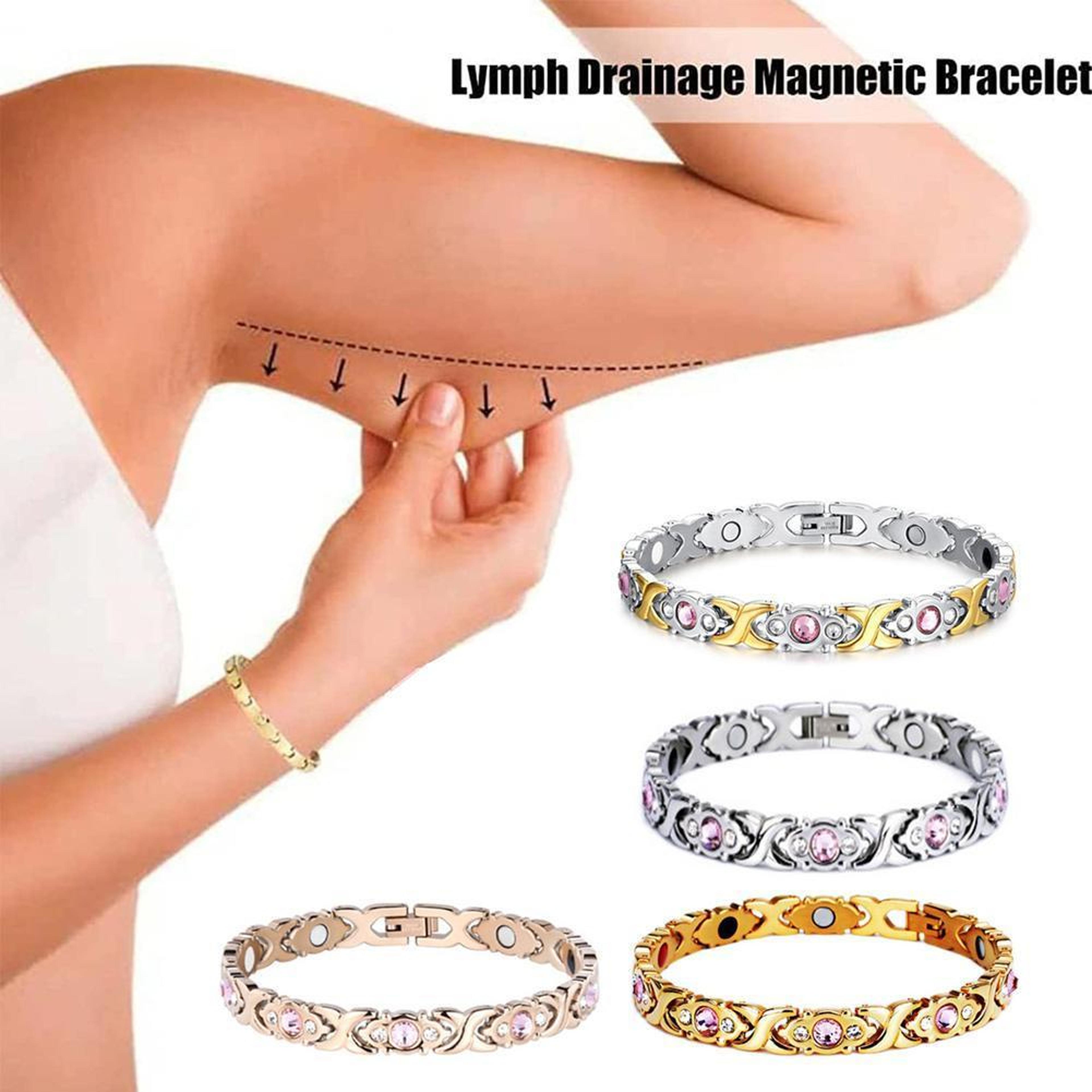 weight loss & anti-fatigue magnetic therapy bracelet for arthritis pain relief - health care energy jewelry gift for men