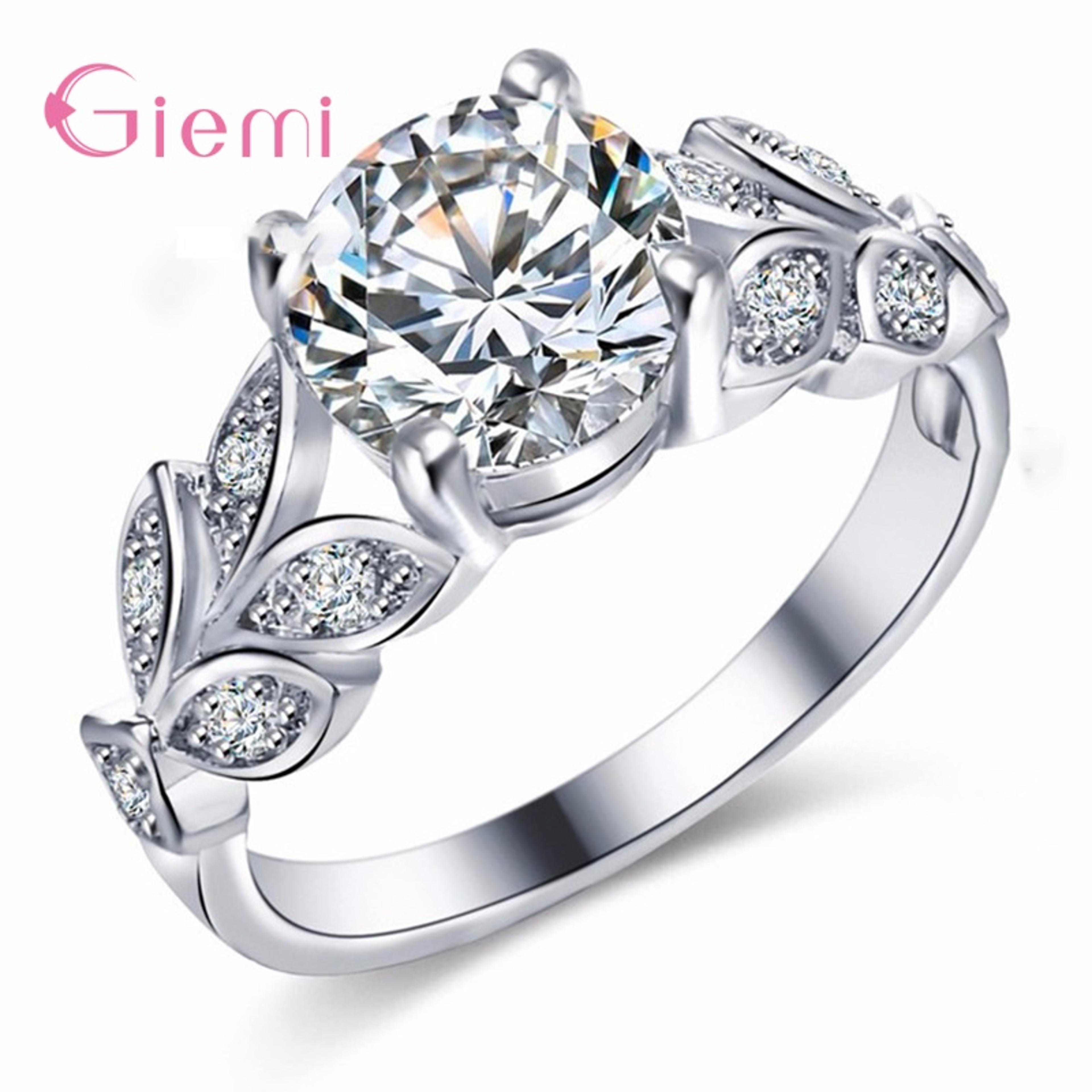 top 925 sterling silver cz rings for women - high-quality wedding & engagement jewelry