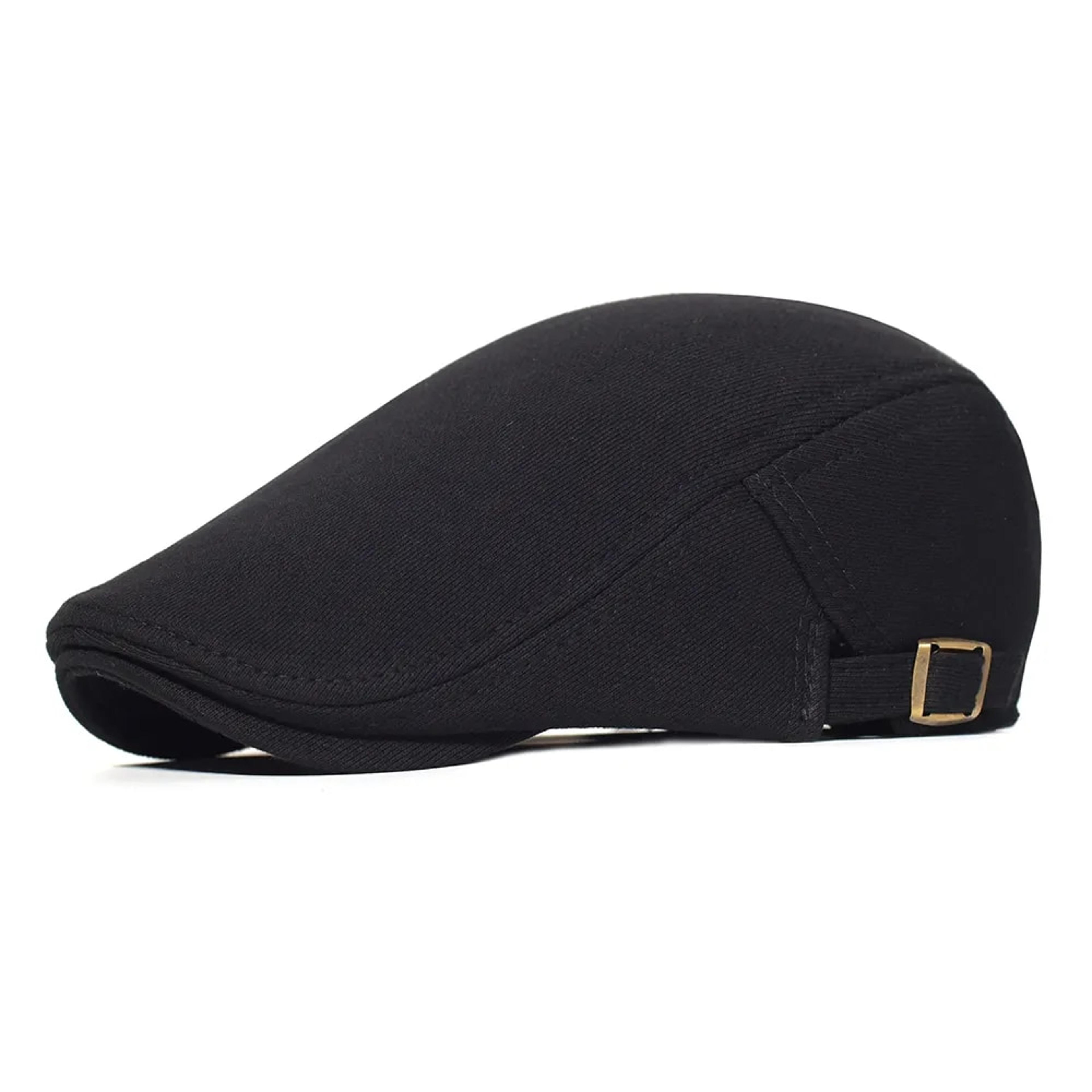 adjustable cotton newsboy caps for men and women - casual beret flat ivy hat in soft solid colors - unisex driving cabbi