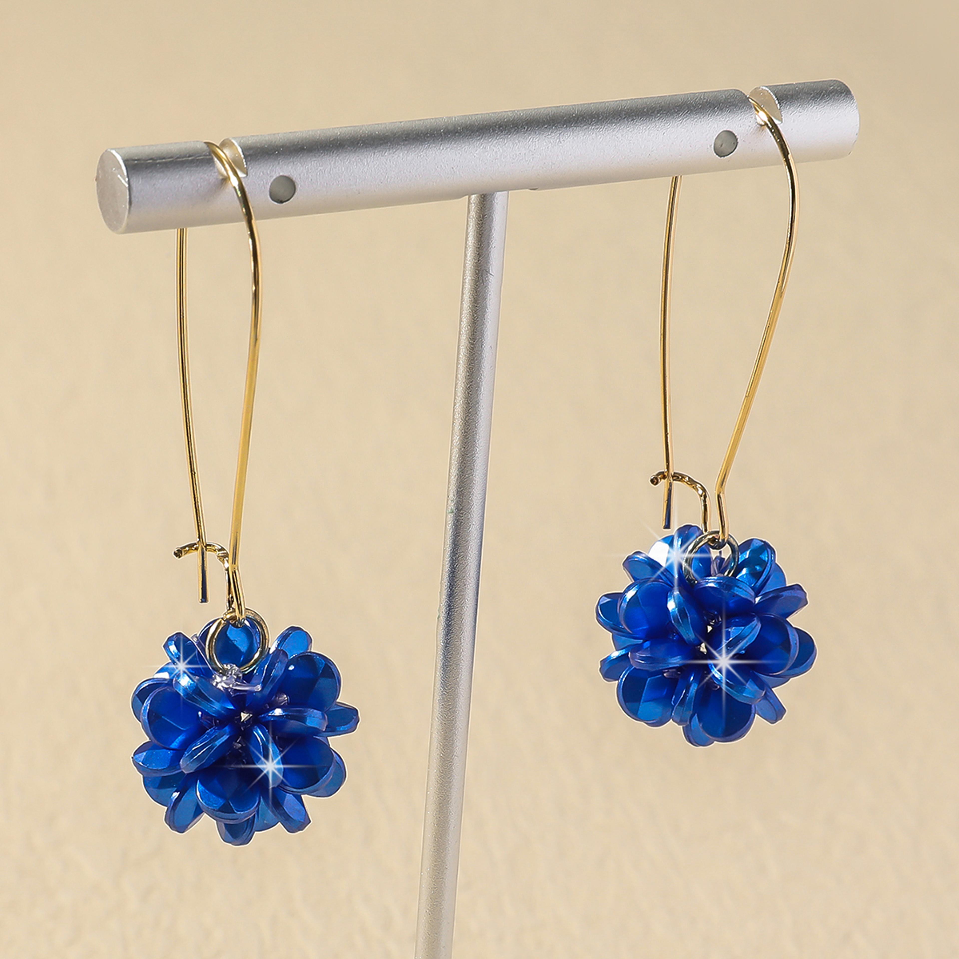 ball earrings women's fashion trend outdoor travel banquet party gifts