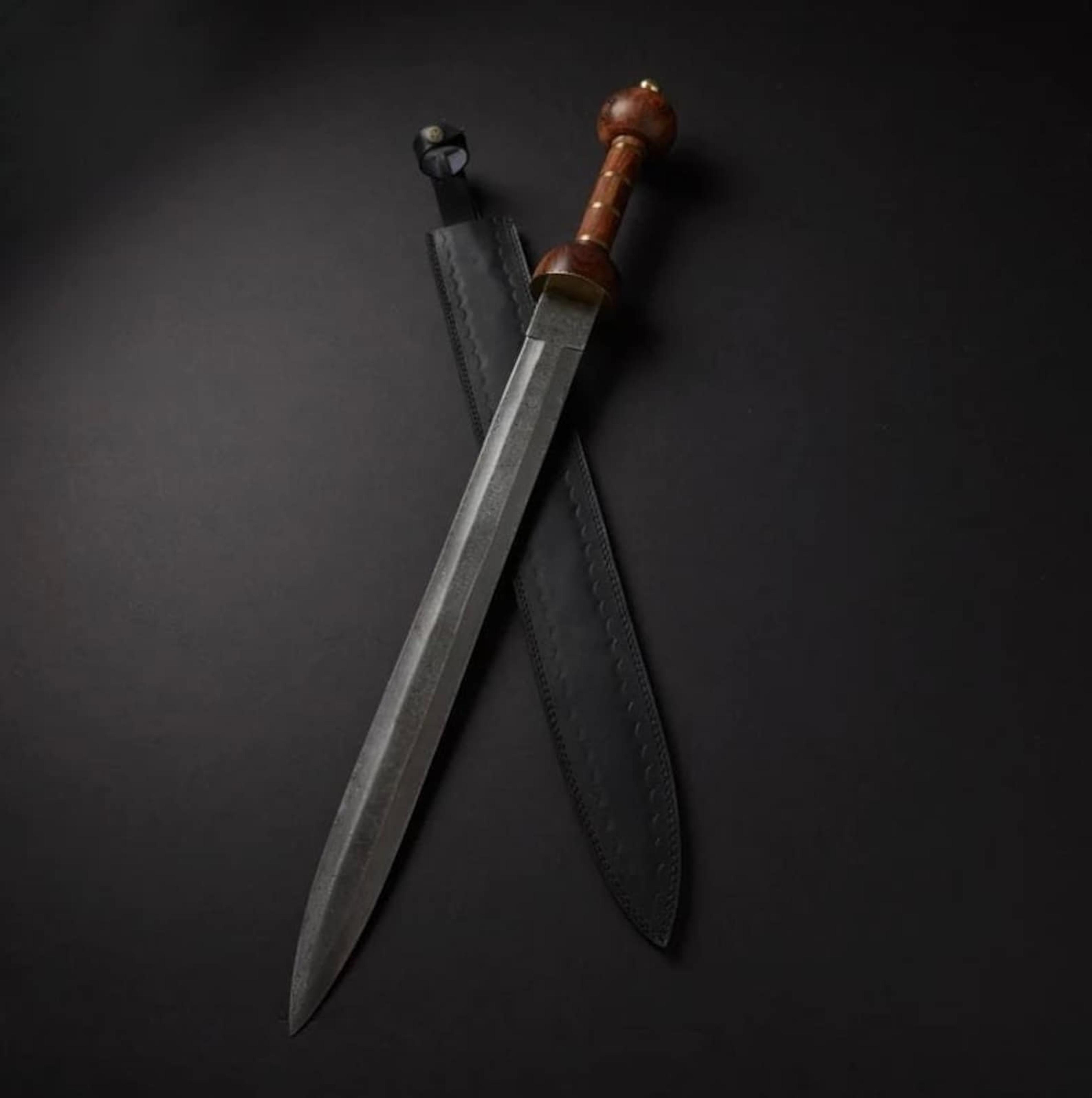 handmade roman gladius sword – inspired by history, crafted for modern collectors | medieval fixed blade collectible