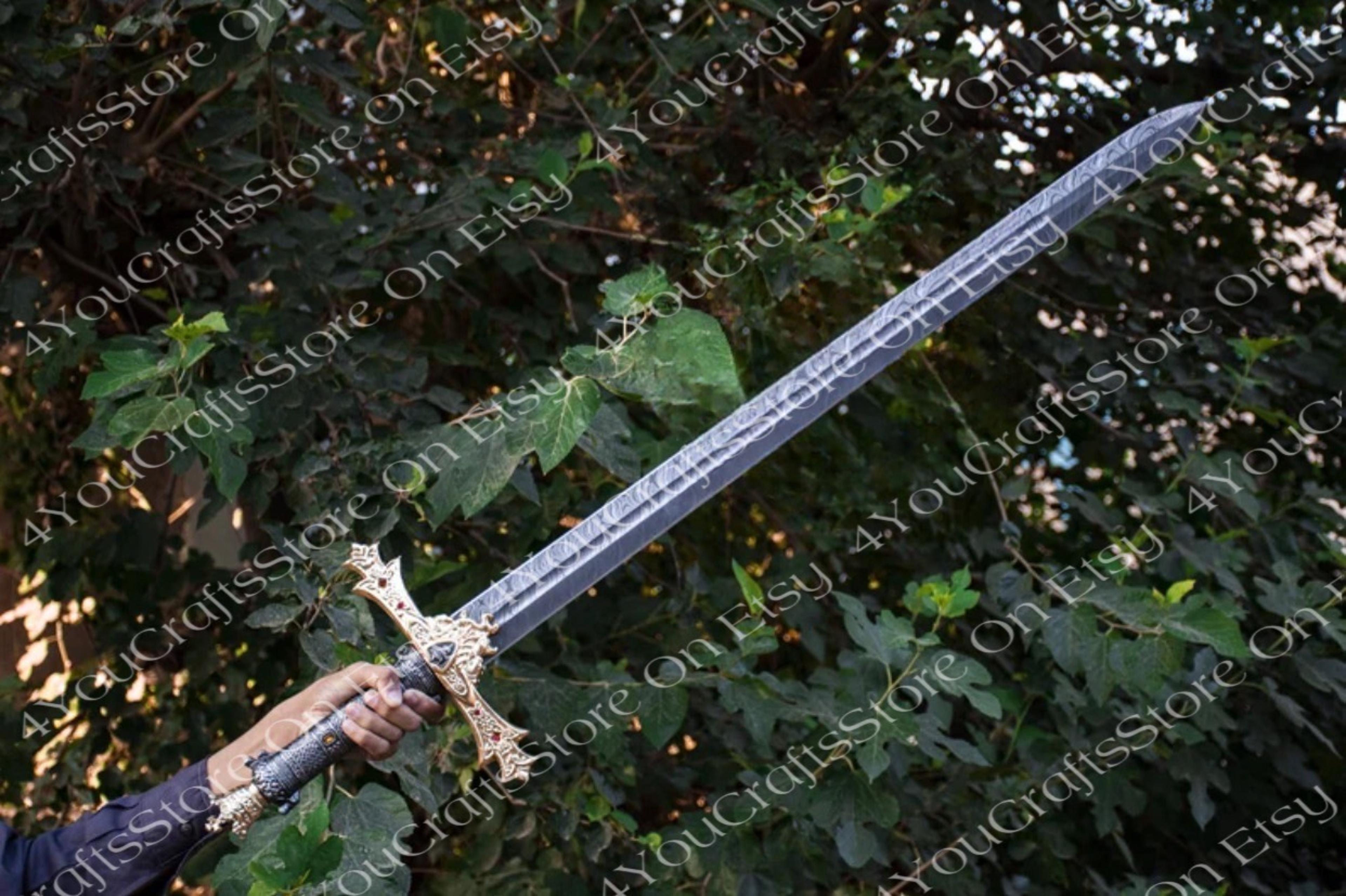 viking sword, hand forged sword, damascus sword, long sword, sword real, sword handmade