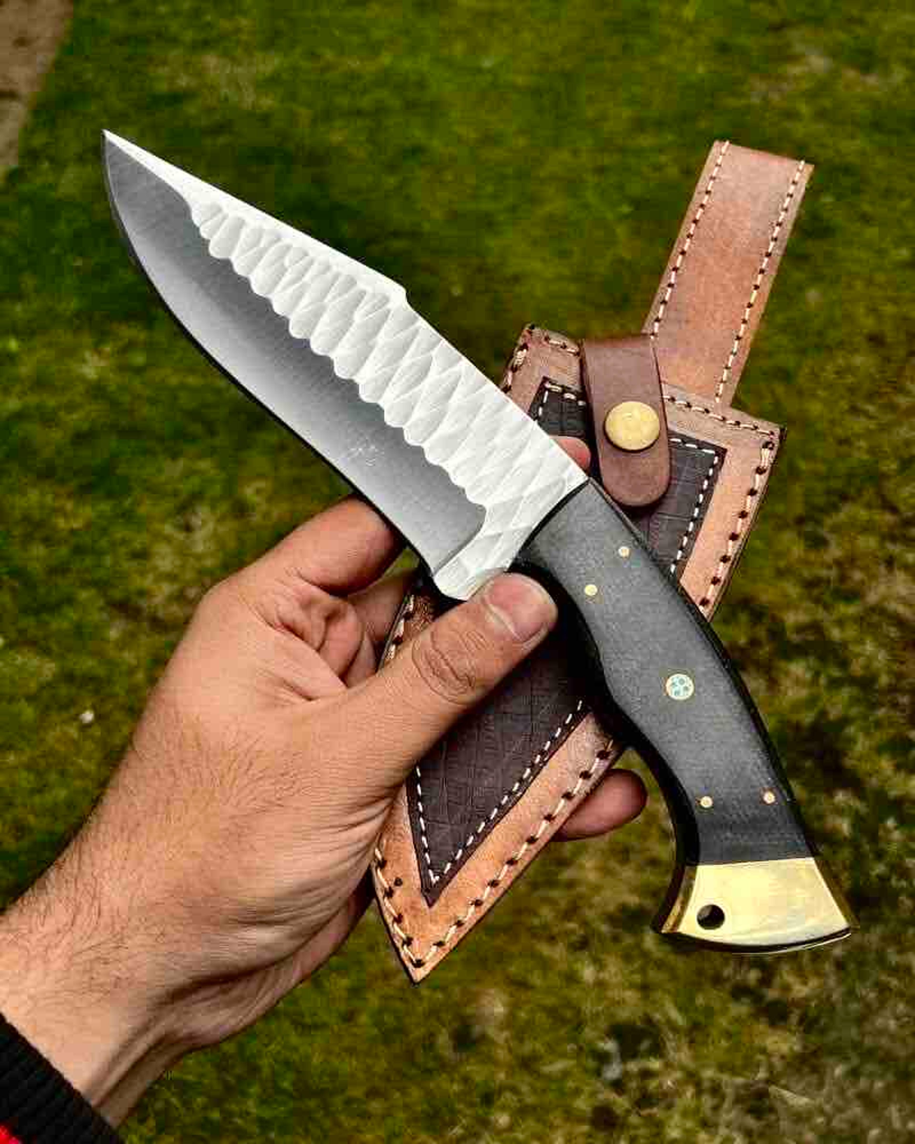 handmade hunting knife , mini kukri knife , forged outdoors knife , camping knife , best christmas gift for boyfriend