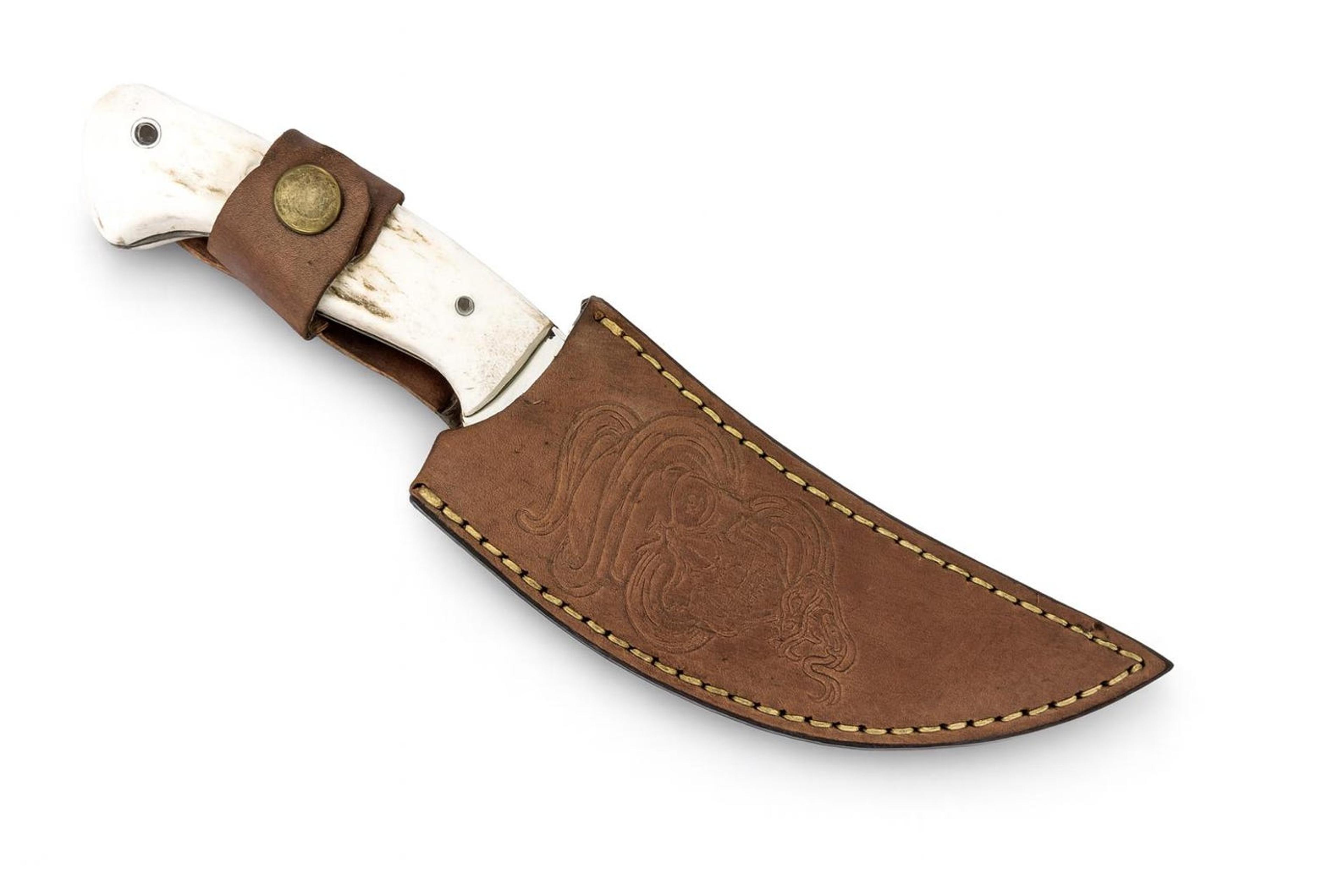 personalized full tang hunting knife 4116 german stainless steel staghorn handle | collector hunting knife gift