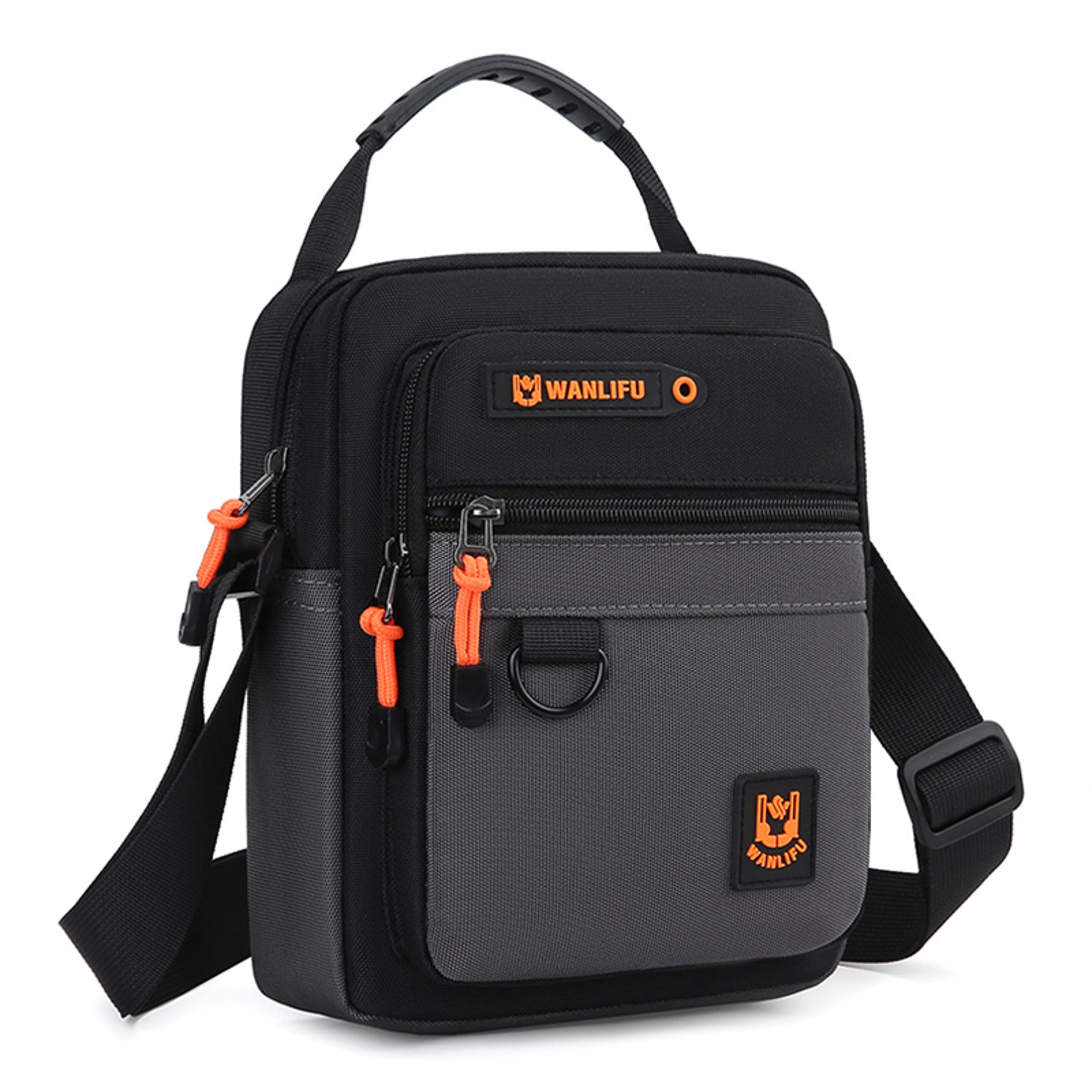 lightweight oxford casual mens handbag, small crossbody bag, fashionable mens shoulder bag, stylish purse messenger sac