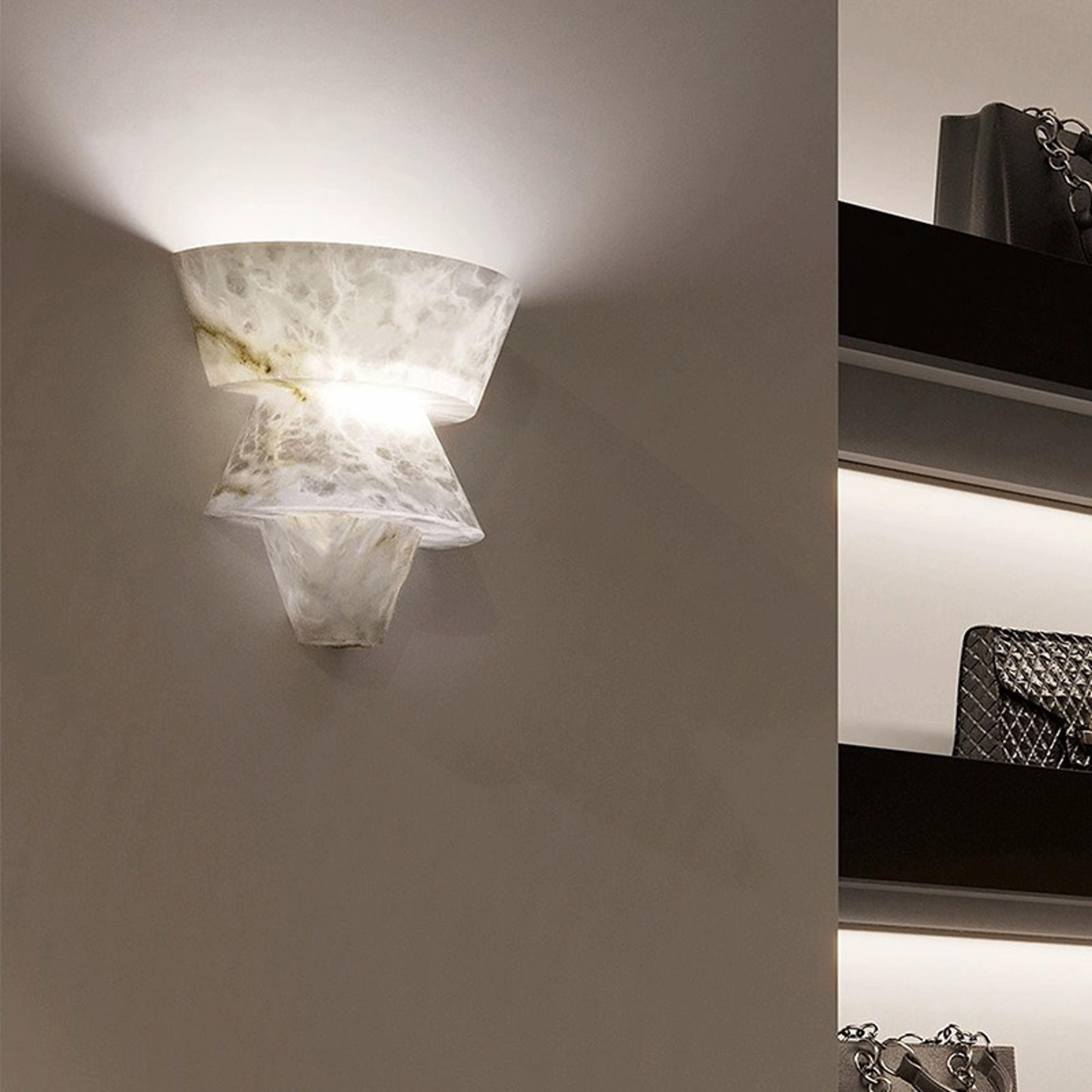 modern luxury spanish marble wall lamp, creative led wall light for bedroom, living room, bathroom, corridor, villa