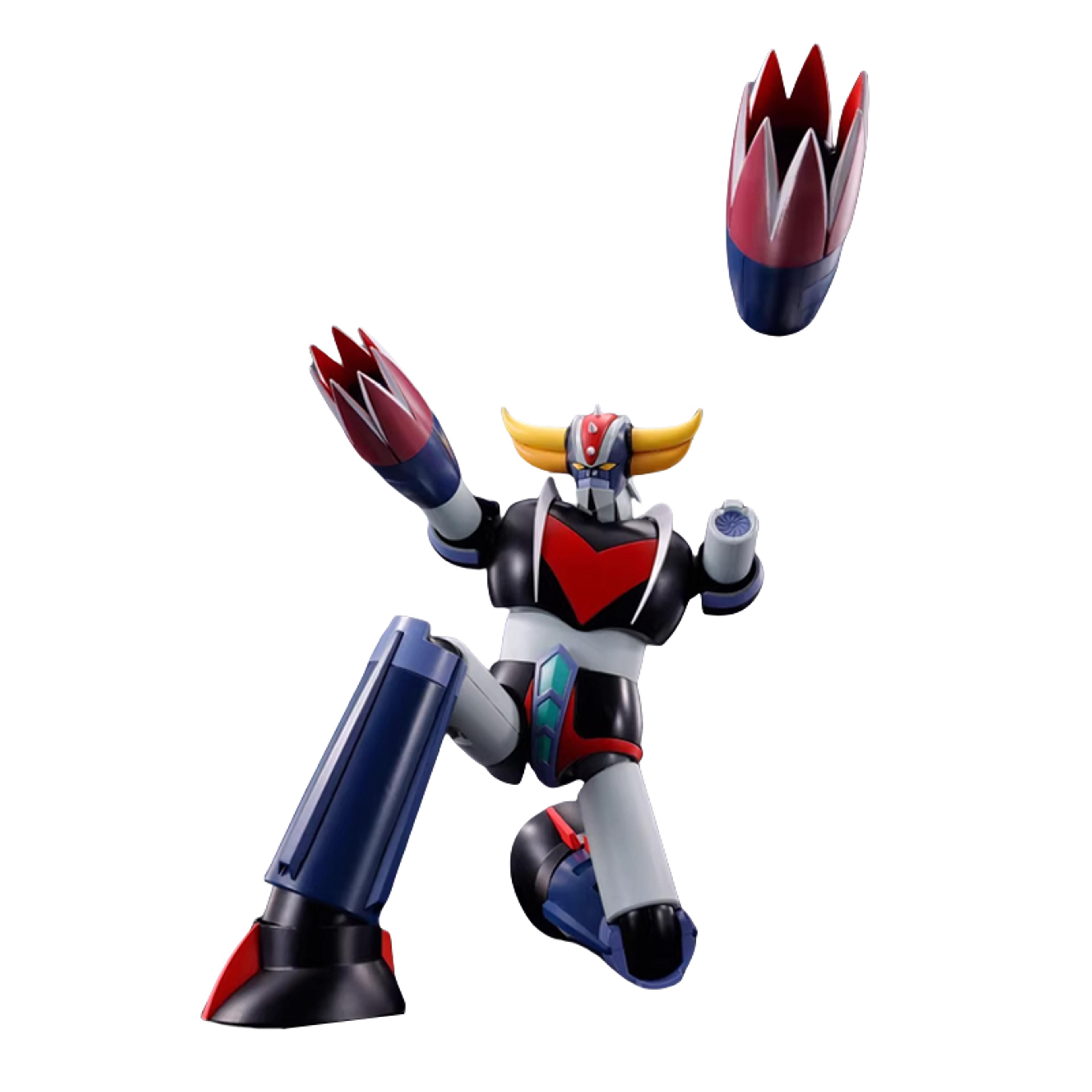 ufo robot grendizer d.c. soul of chogokin gx-76sp by bandai, premium die-cast anime collectible figure & display model