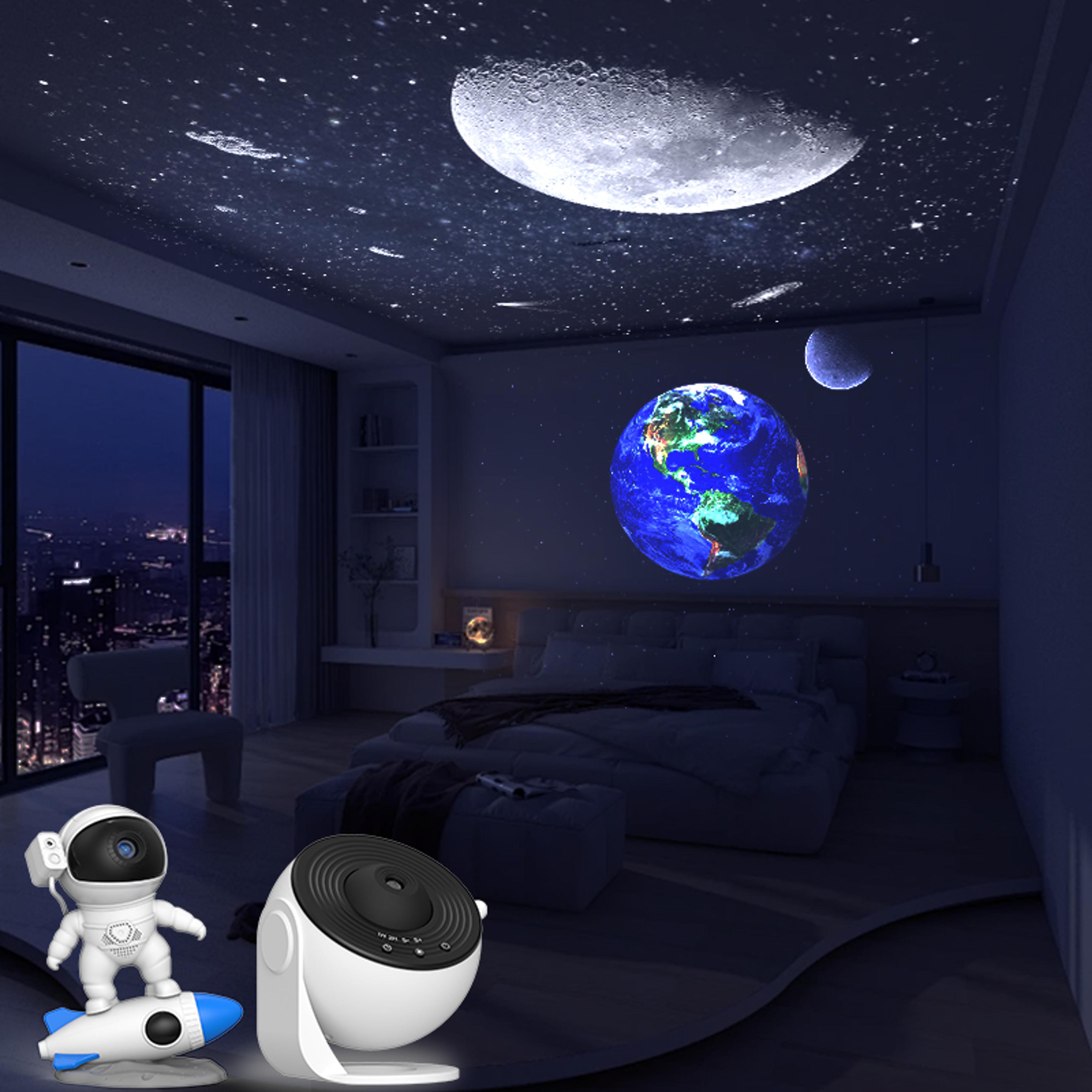 starry sky projector night light galaxy projector planetarium lamp, relaxing ambient lamp for bedroom, living room
