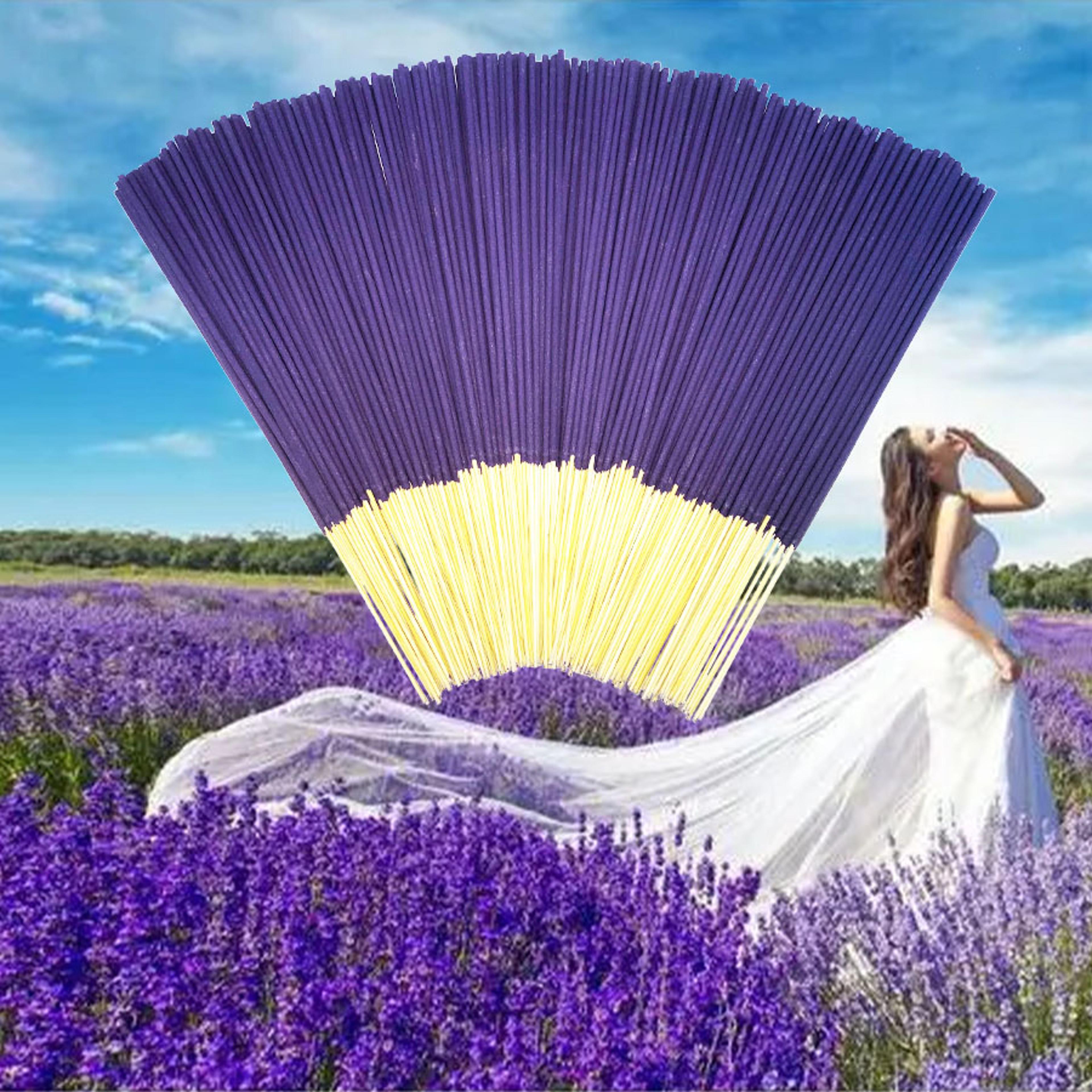 retro creative bamboo stick fragrance, clean and low powder lavender, popular among women for calm & aromatic space