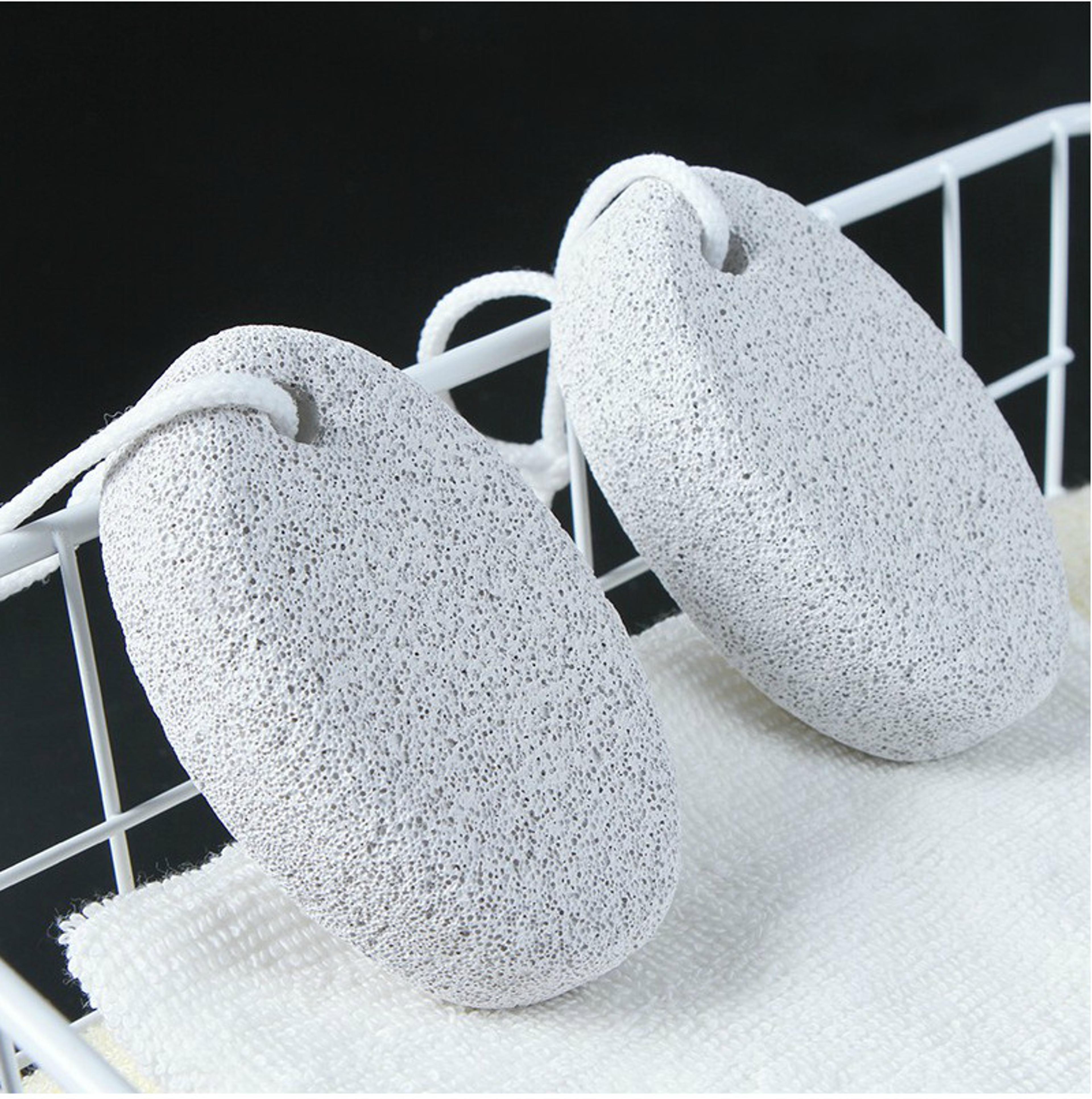 natural pumice stone foot stone, callus remover, dead skin & hard skin care, foot grinding massage tool for spa-like