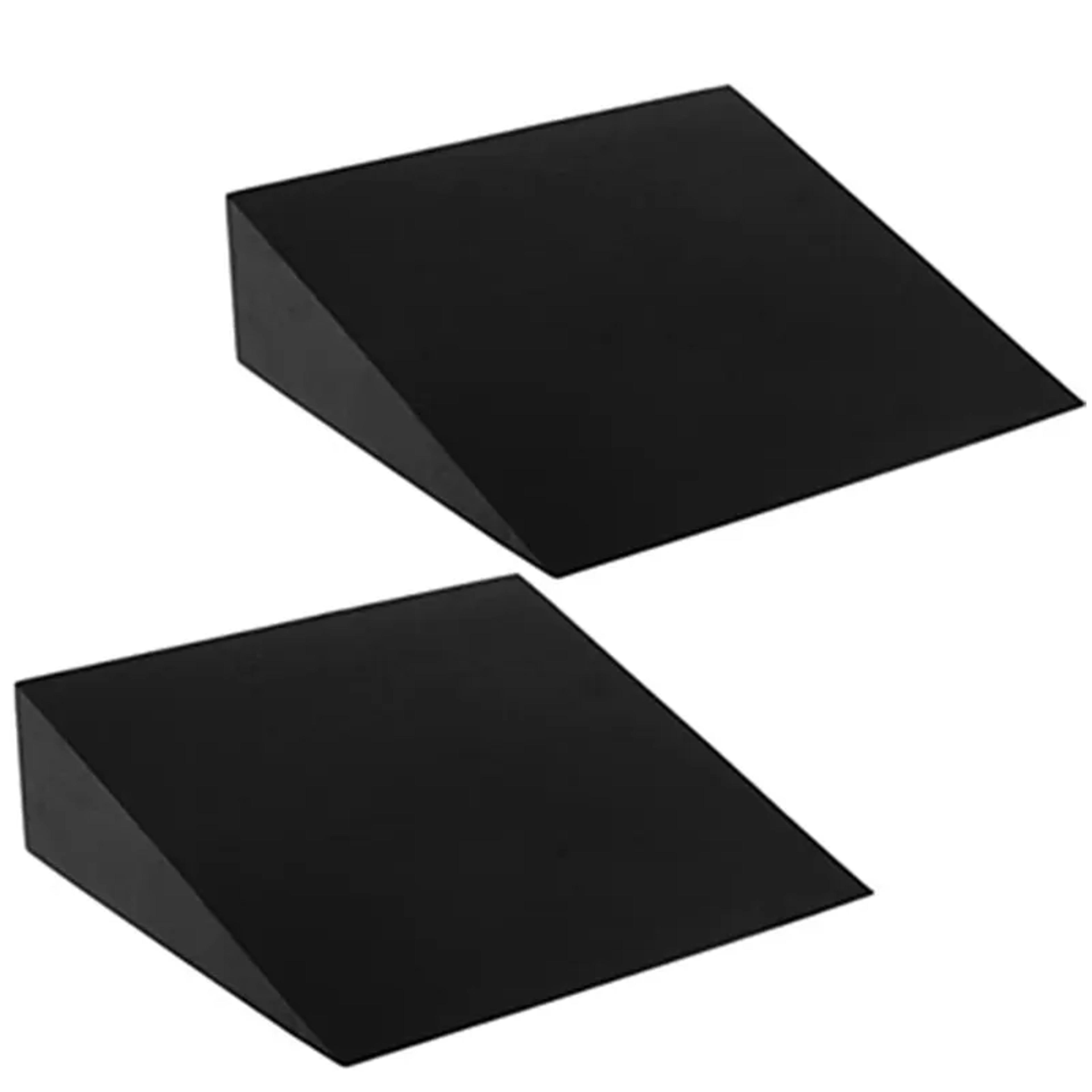 eva yoga foam wedge slont boards stretch block to improve lower leg strength, stability training & fitness tools