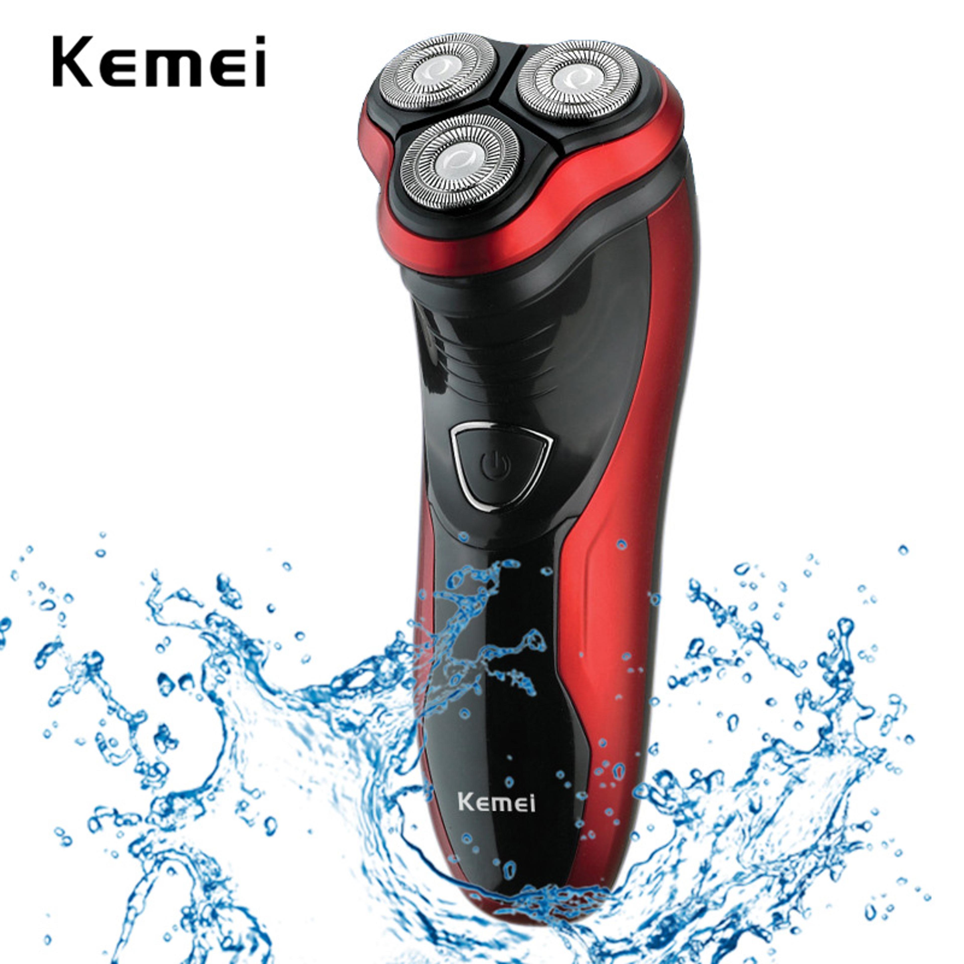 new electric shaver for men, 3d rechargeable beard trimmer & washable razor