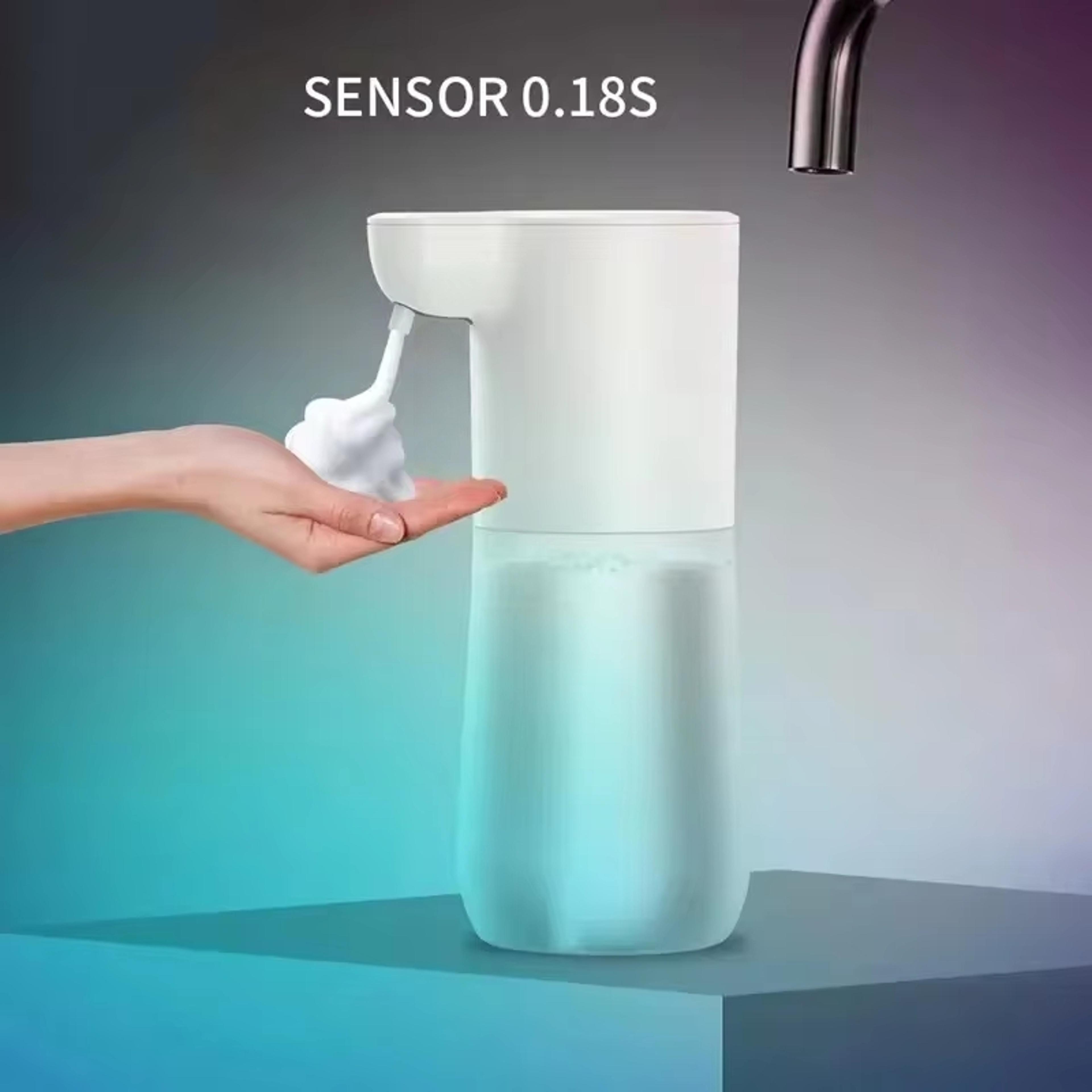 smart liquid soap dispenser touchless infrared sensor automatic foam dispenser type-c charging capacity
