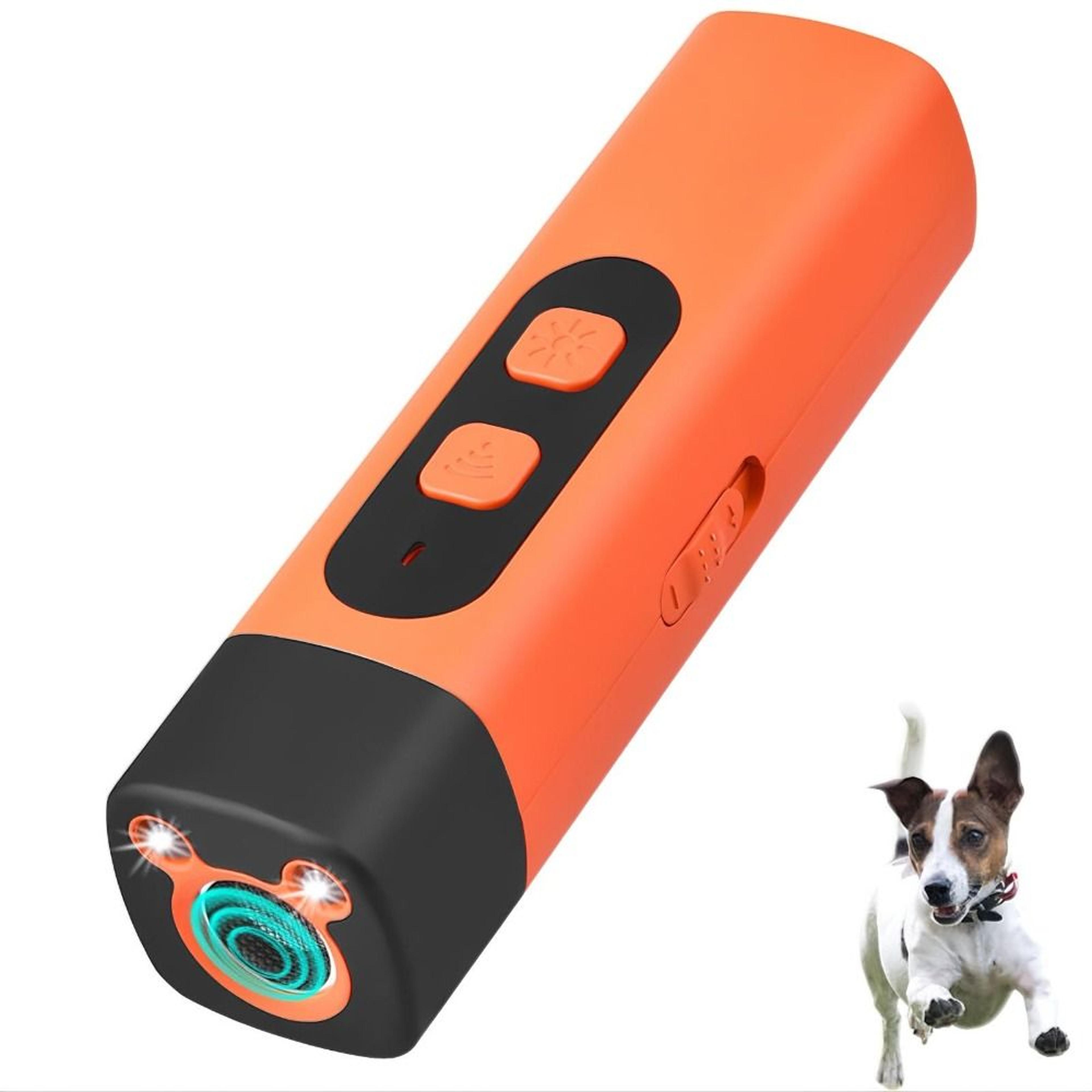 ultrasonic dog repeller with strobe light for training anti-barking device and chasing control