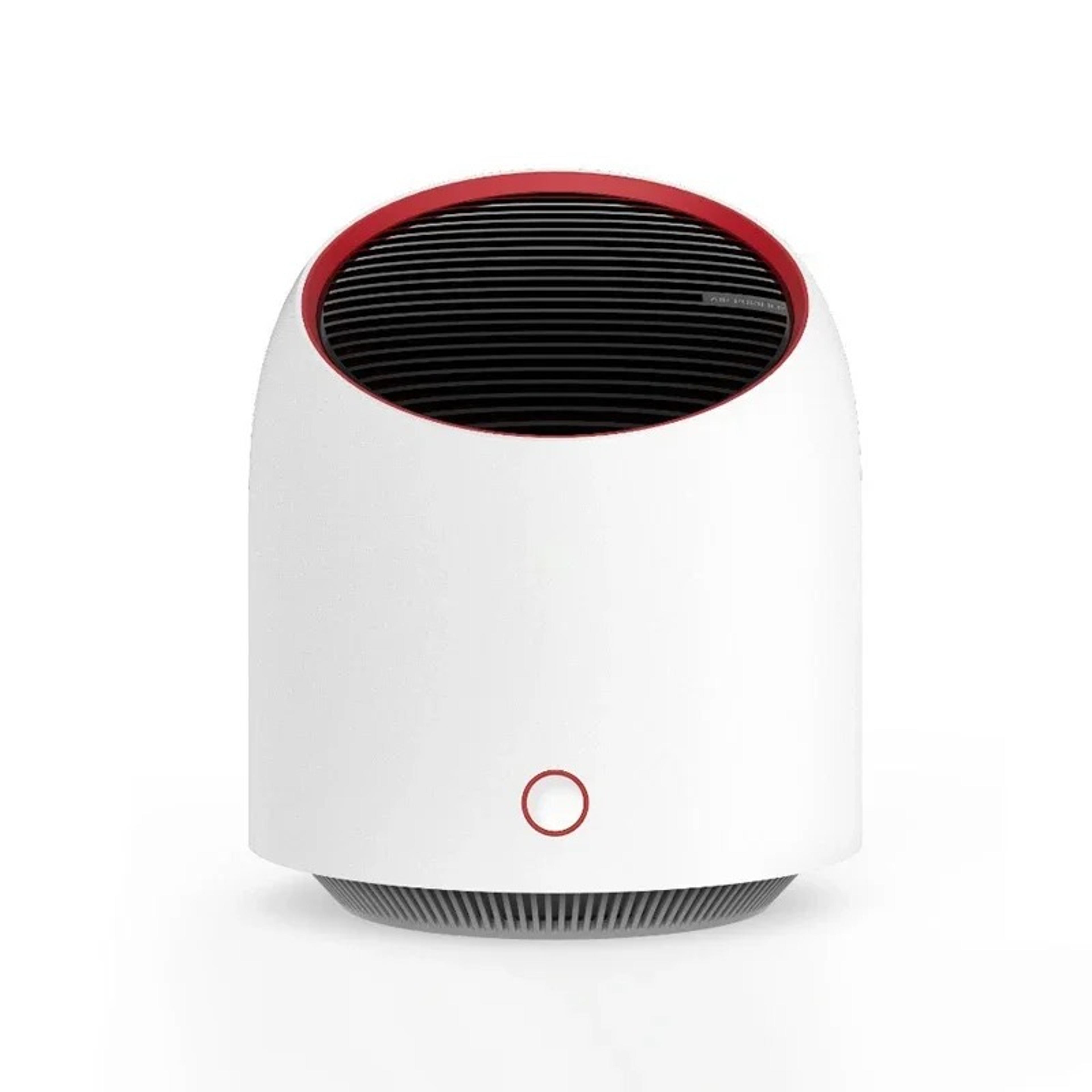 low noise portable air purifier with carbon filter efficient dust and smoke removal for smart home