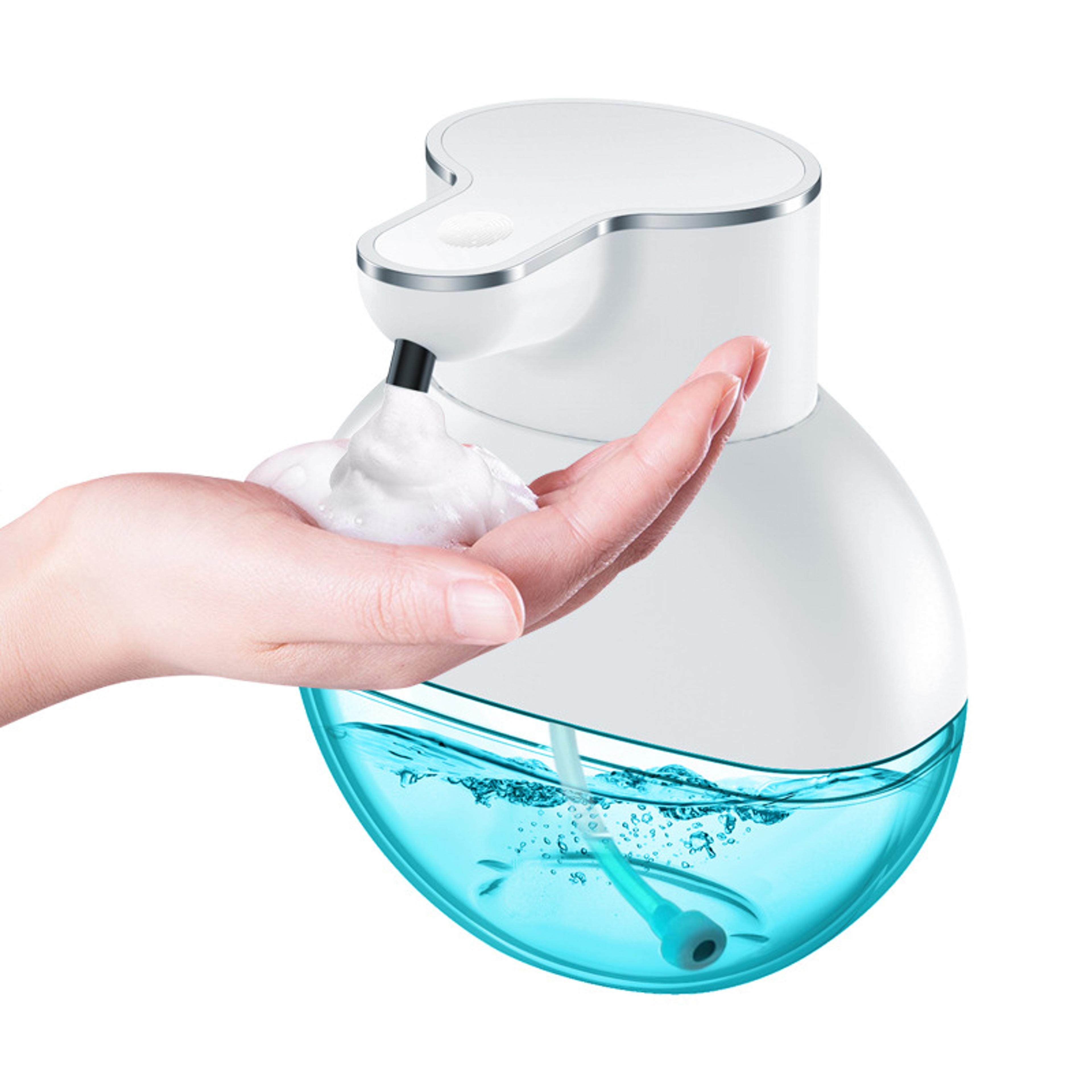 touchless motion sensor 420ml, smart soap dispenser, wall mounted hand washing device, for home and kitchen