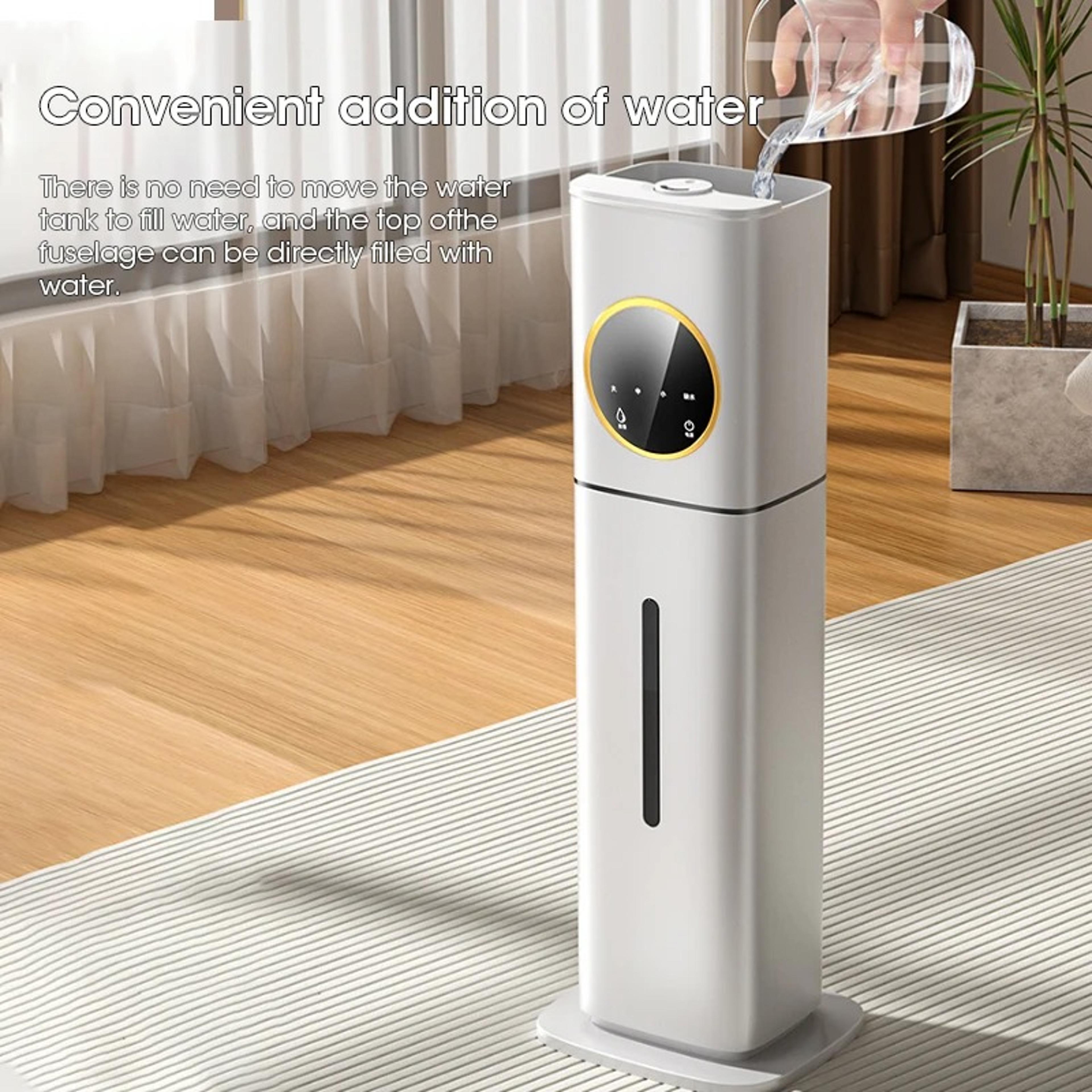 smart app controlled cool mist humidifier with led display ultra quiet for home and office rooms
