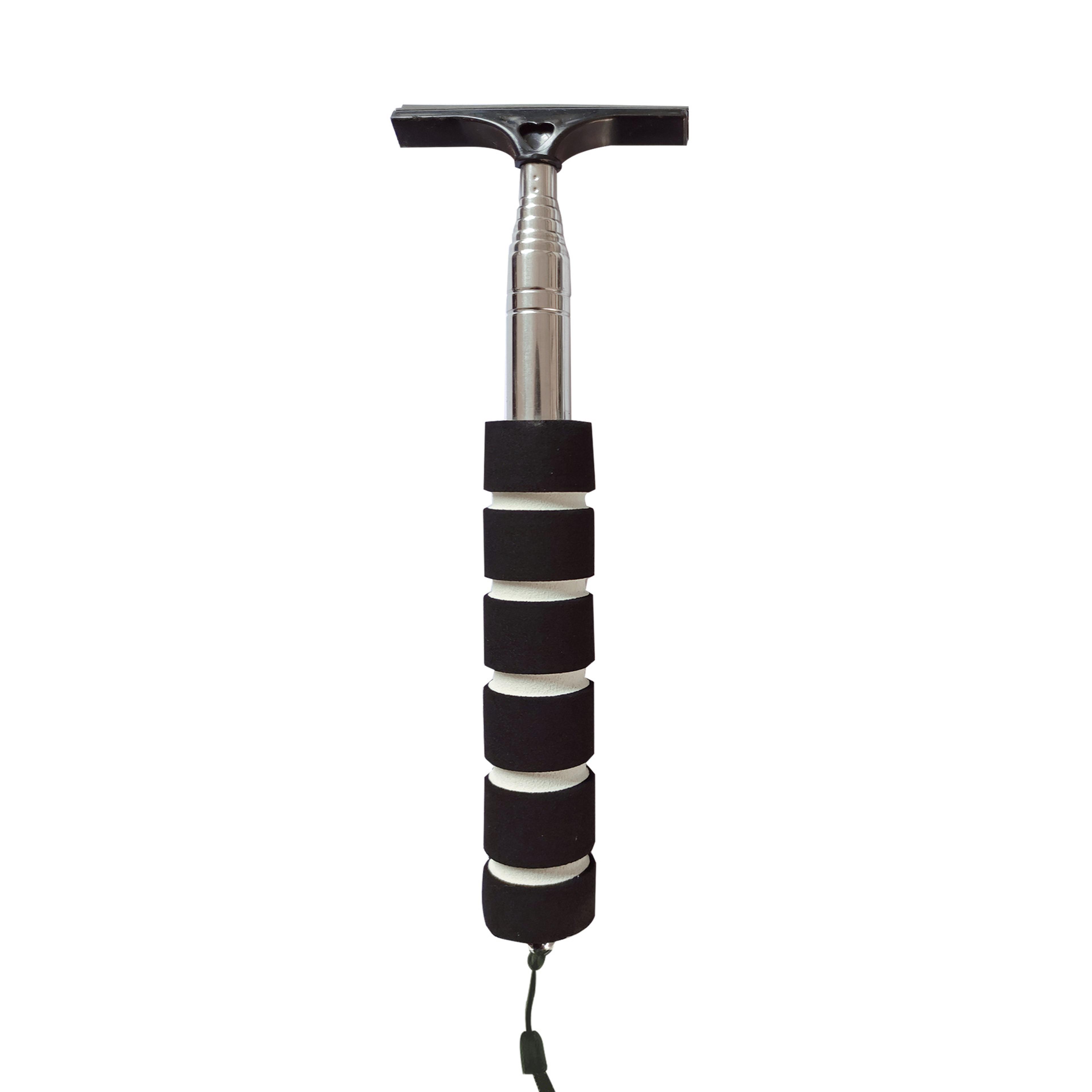 telescopic car rearview mirror wiper blade defogger brush auto glass cleaning tool with soft handle car accessories