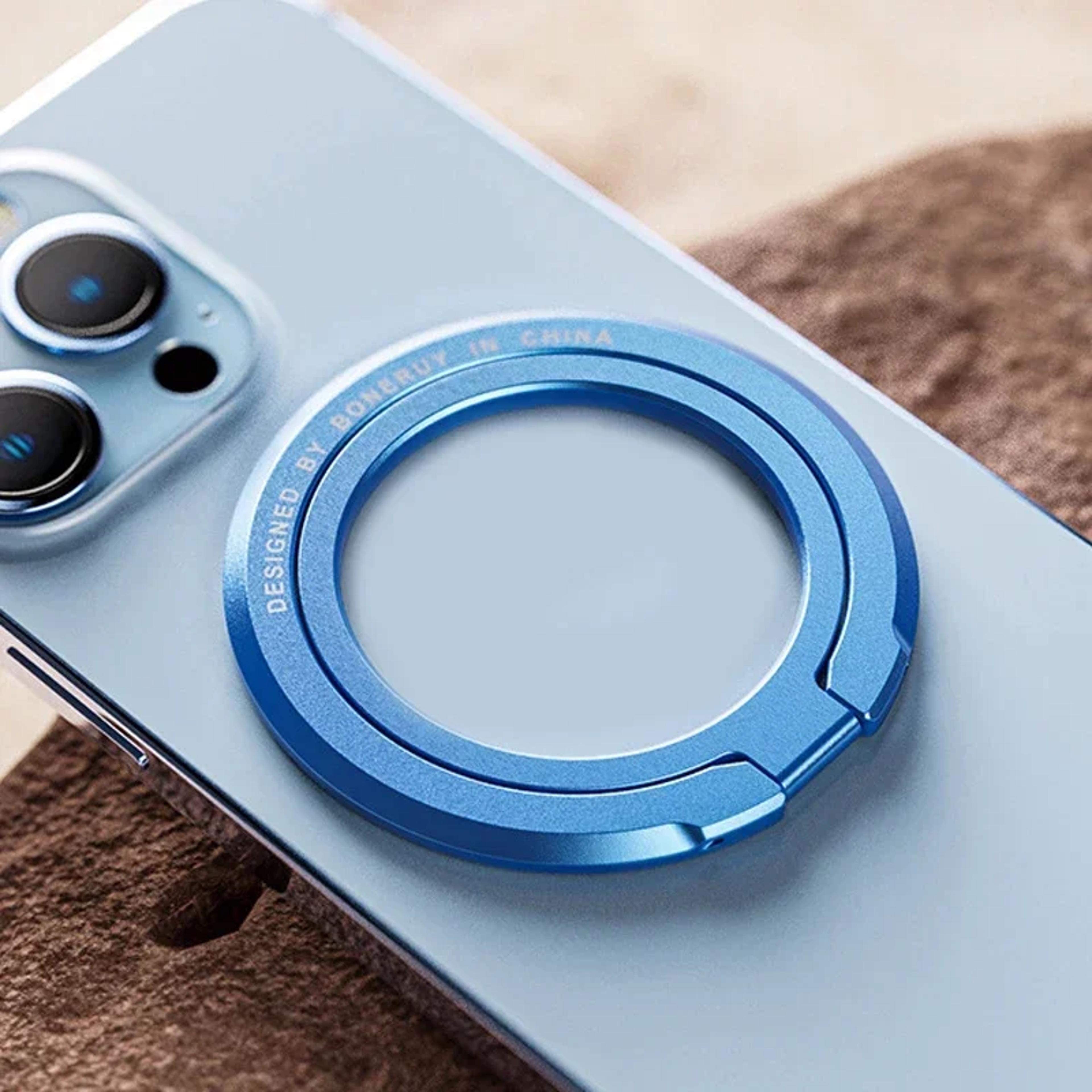 portable mobile phone magnet, magnetic ring holder for magsafe, removable grip stand, foldable bracket