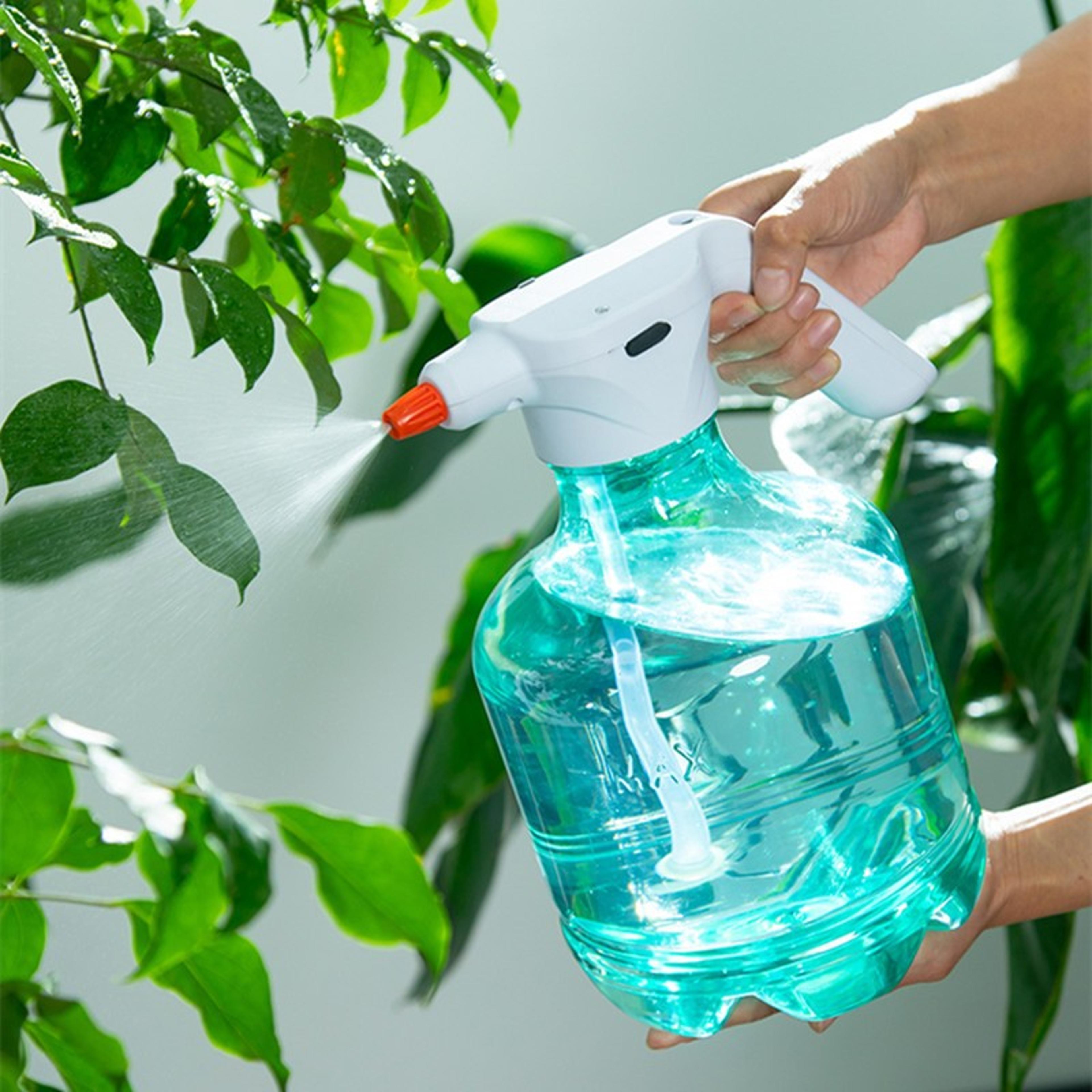 electric watering kettle dual spray modes, adjustable sprinkler for cleaning & gardening