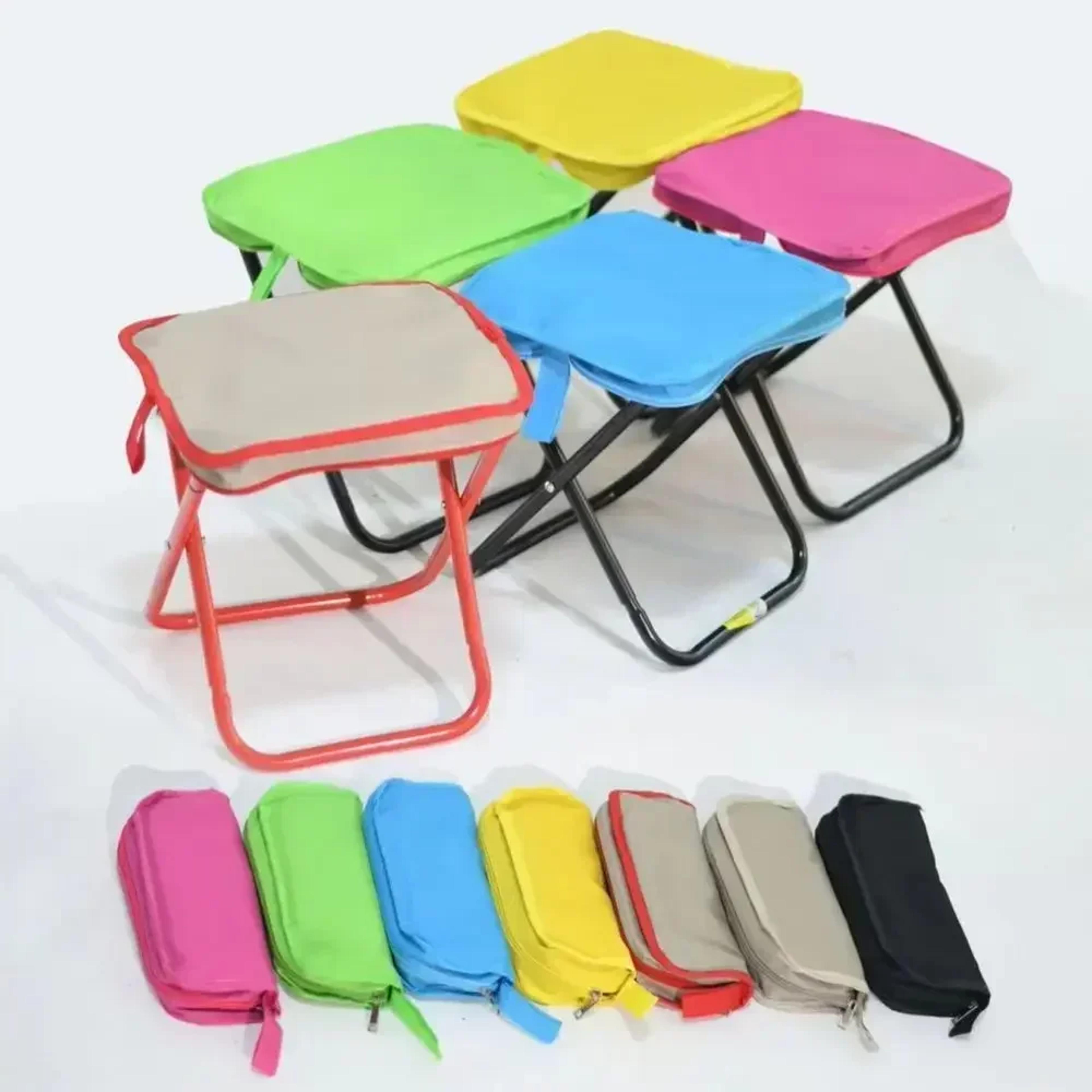 ultralight portable camping stool – compact backpacking folding chair for outdoor fishing, picnic, beach