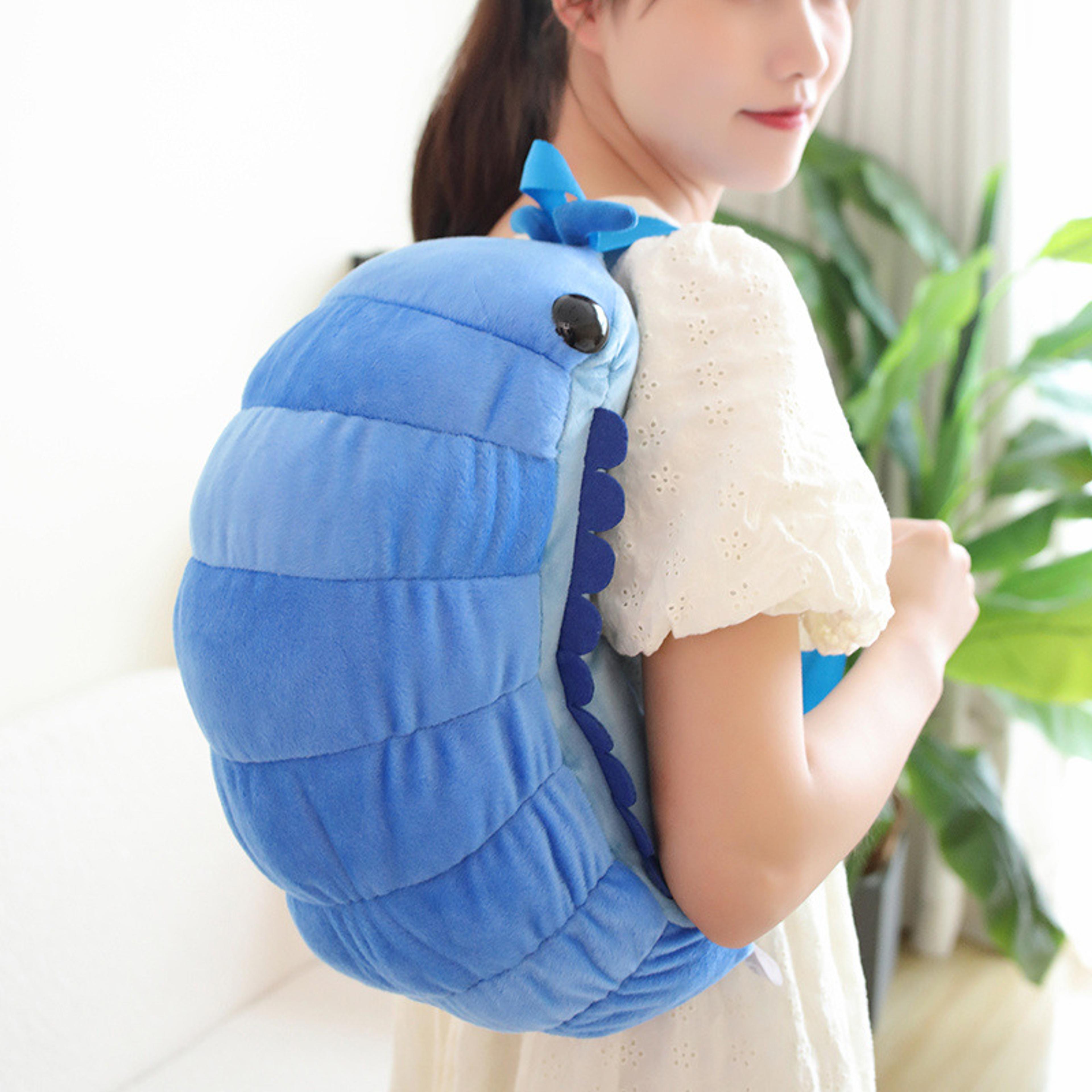 simulation insect plush toy watermelon bugs plush backpack stuffed isopod nap pillow room decor birthday gift