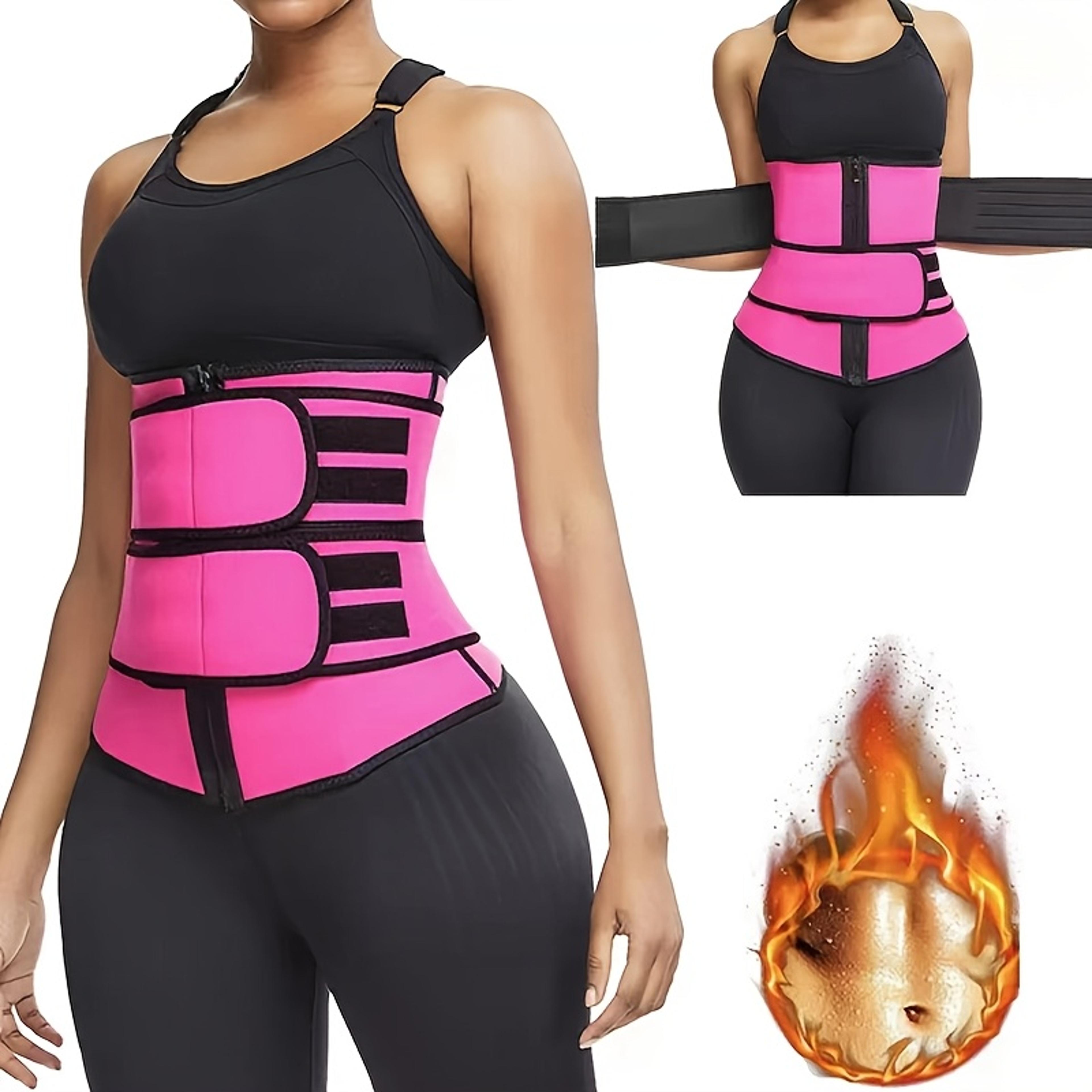 neoprene slimming waist trainer girdle sauna sweat shaping belt for women