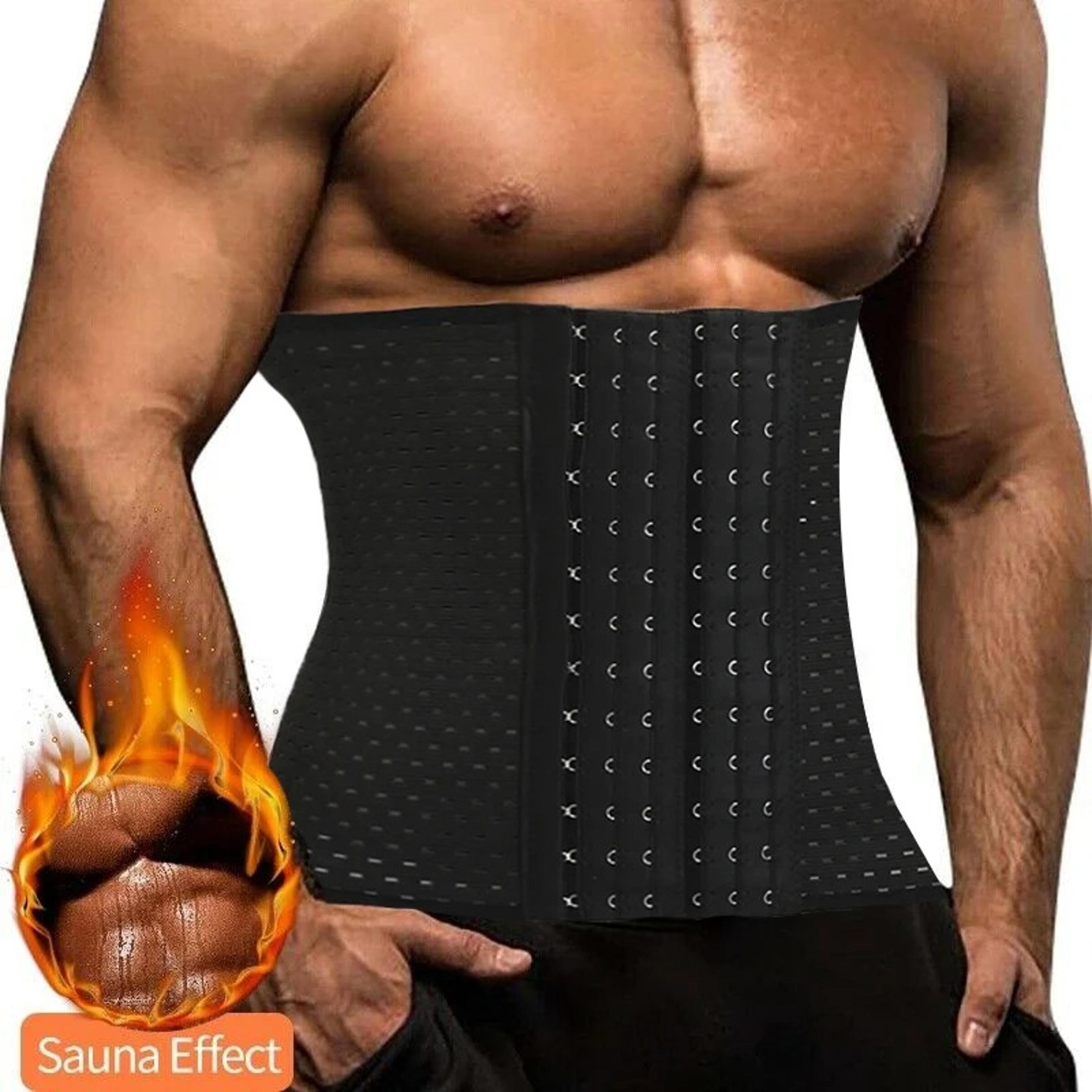 premium mens waist trainer slimming belt high compression shapewear girdle