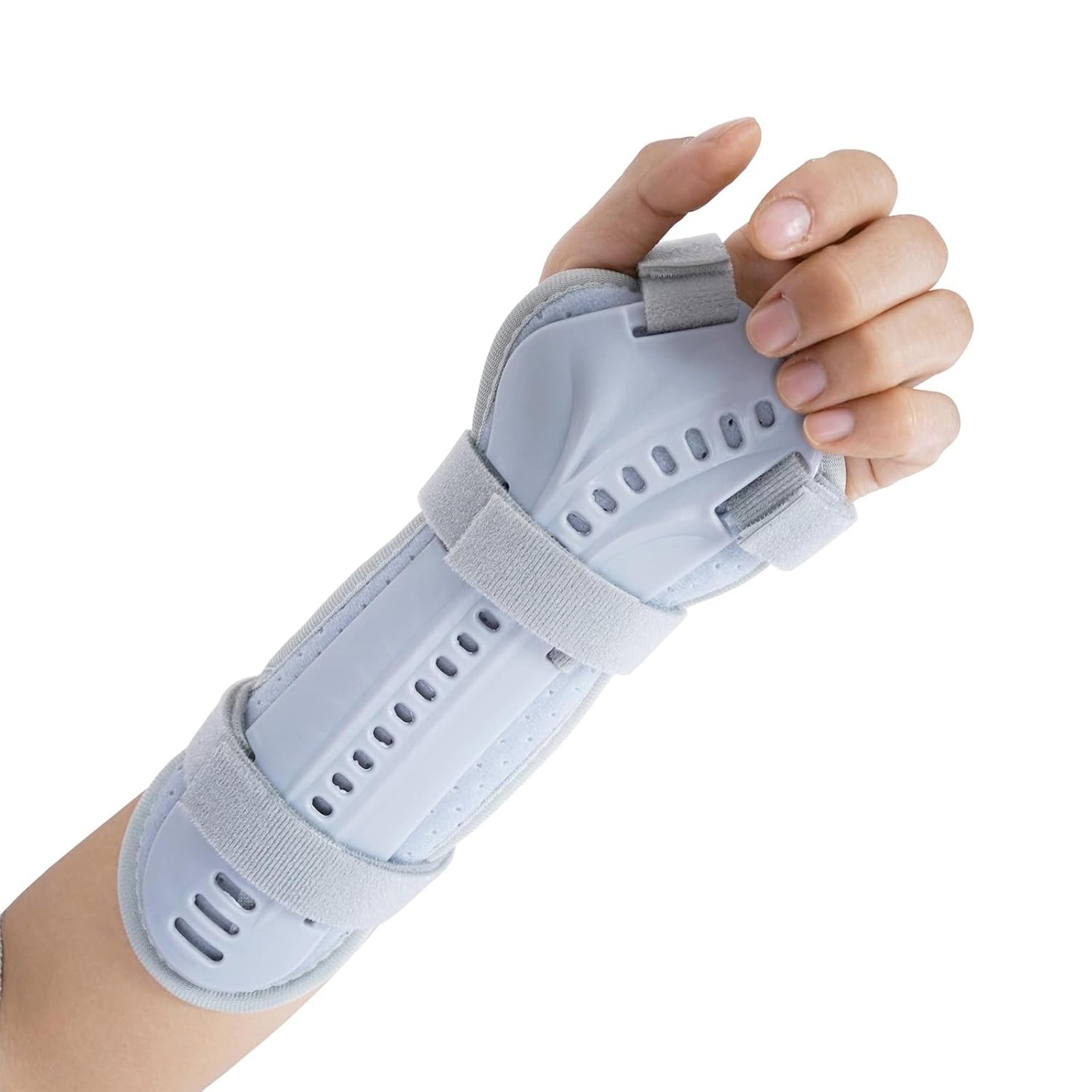 adjustable wrist fracture splint brace for pain relief and recovery