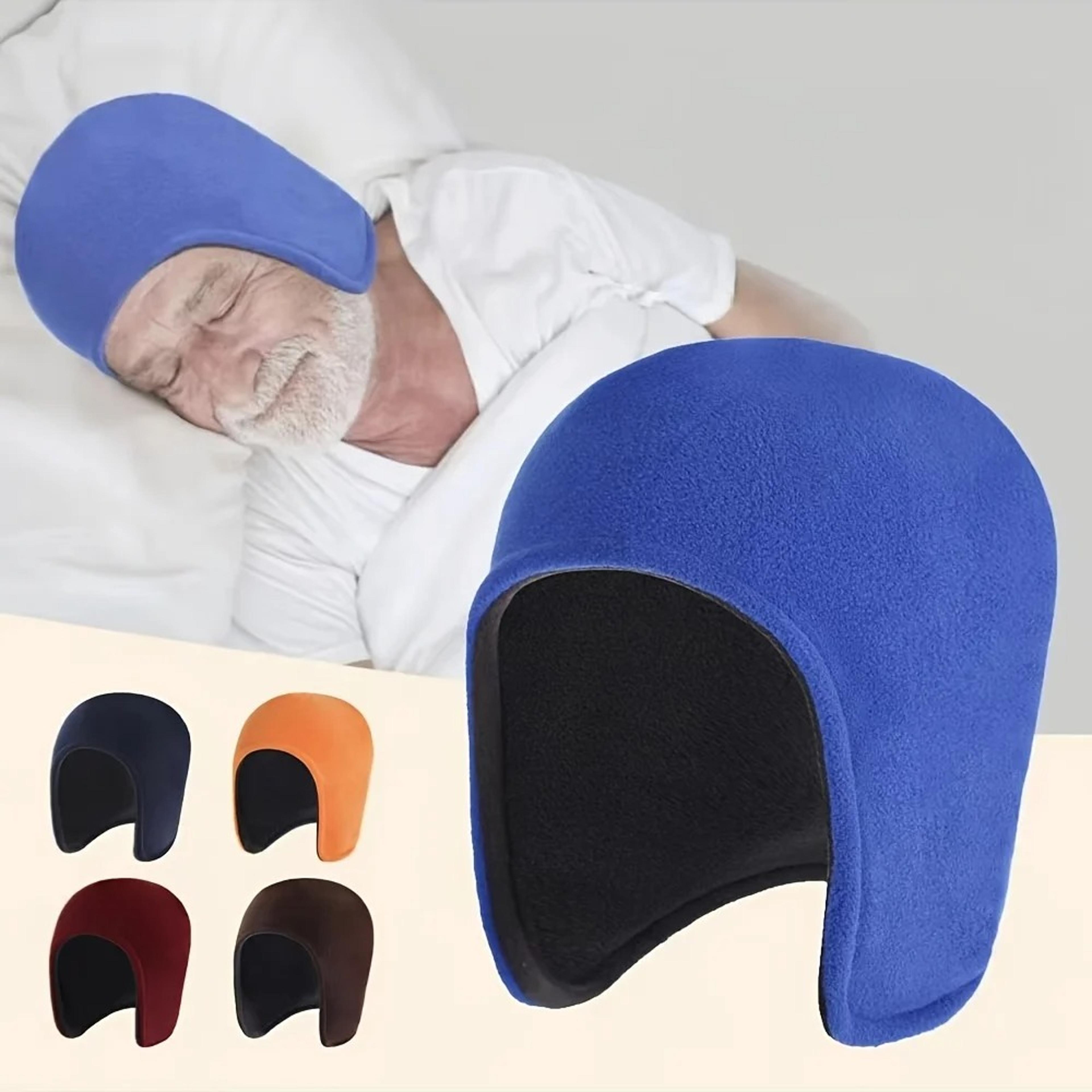 winter double layer fleece hat for outdoor cycling and cold weather protection