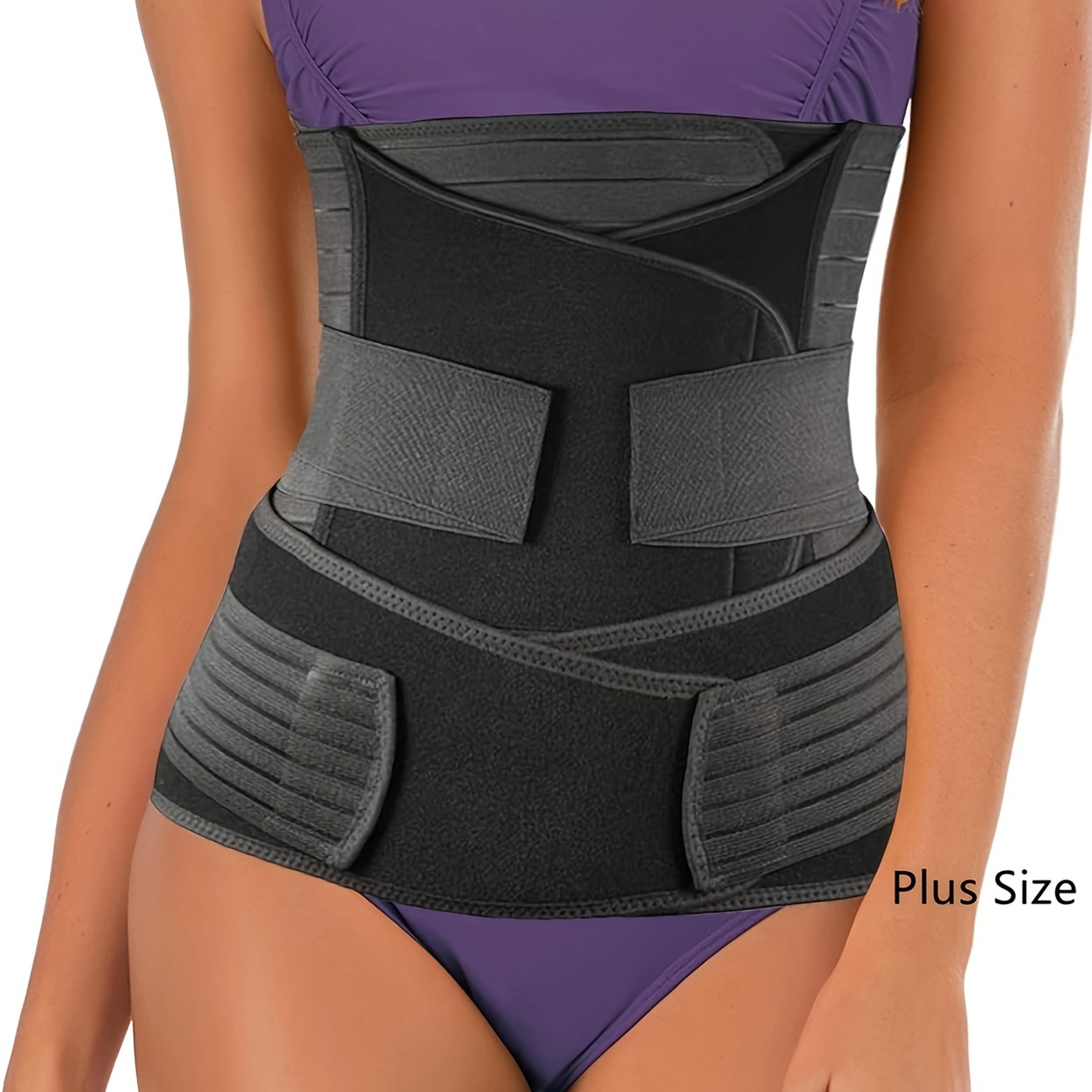 postpartum recovery belly band support belt for post c section healing