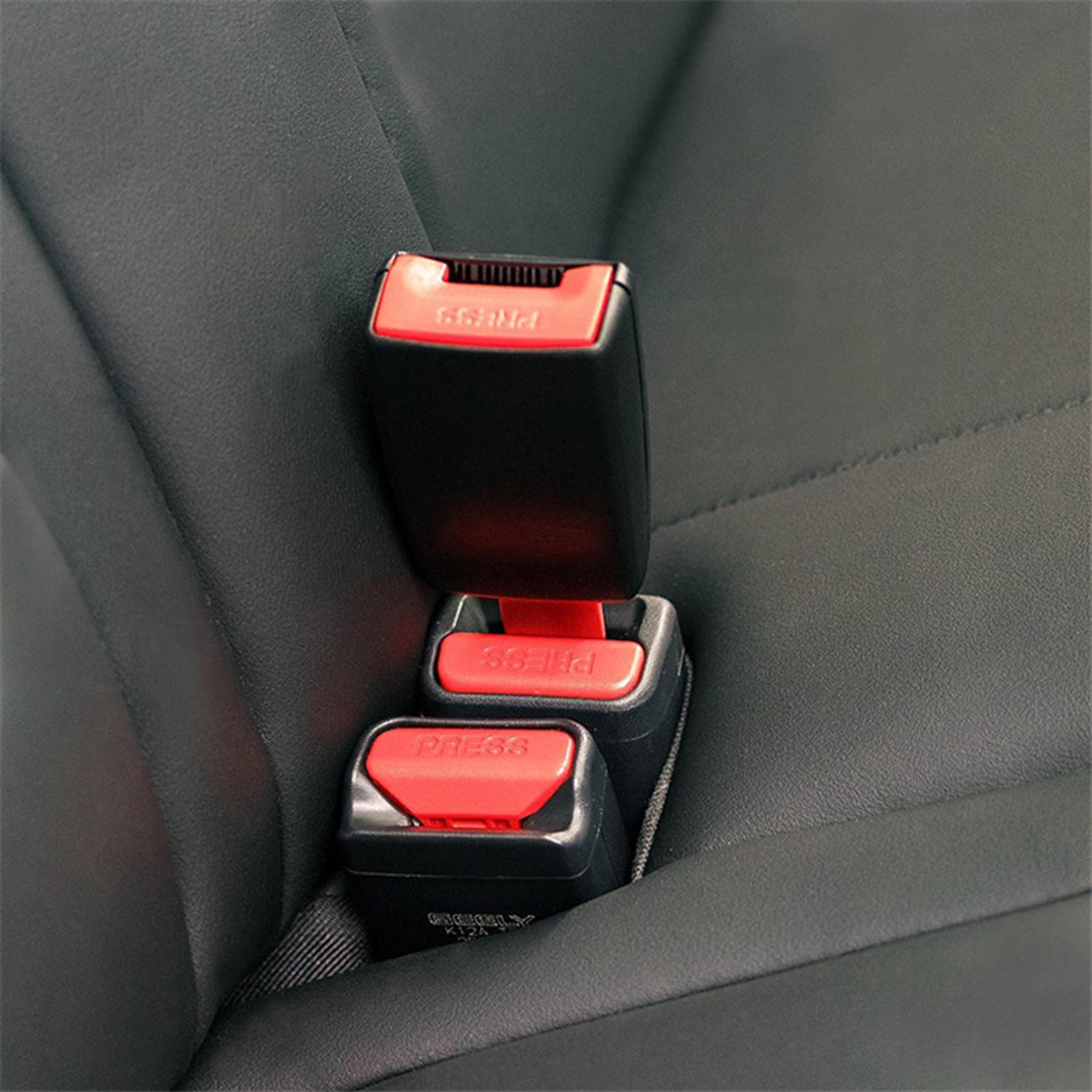 car seat belt clip extender safe, easy seatbelt buckle plug & socket extender for comfortable driving