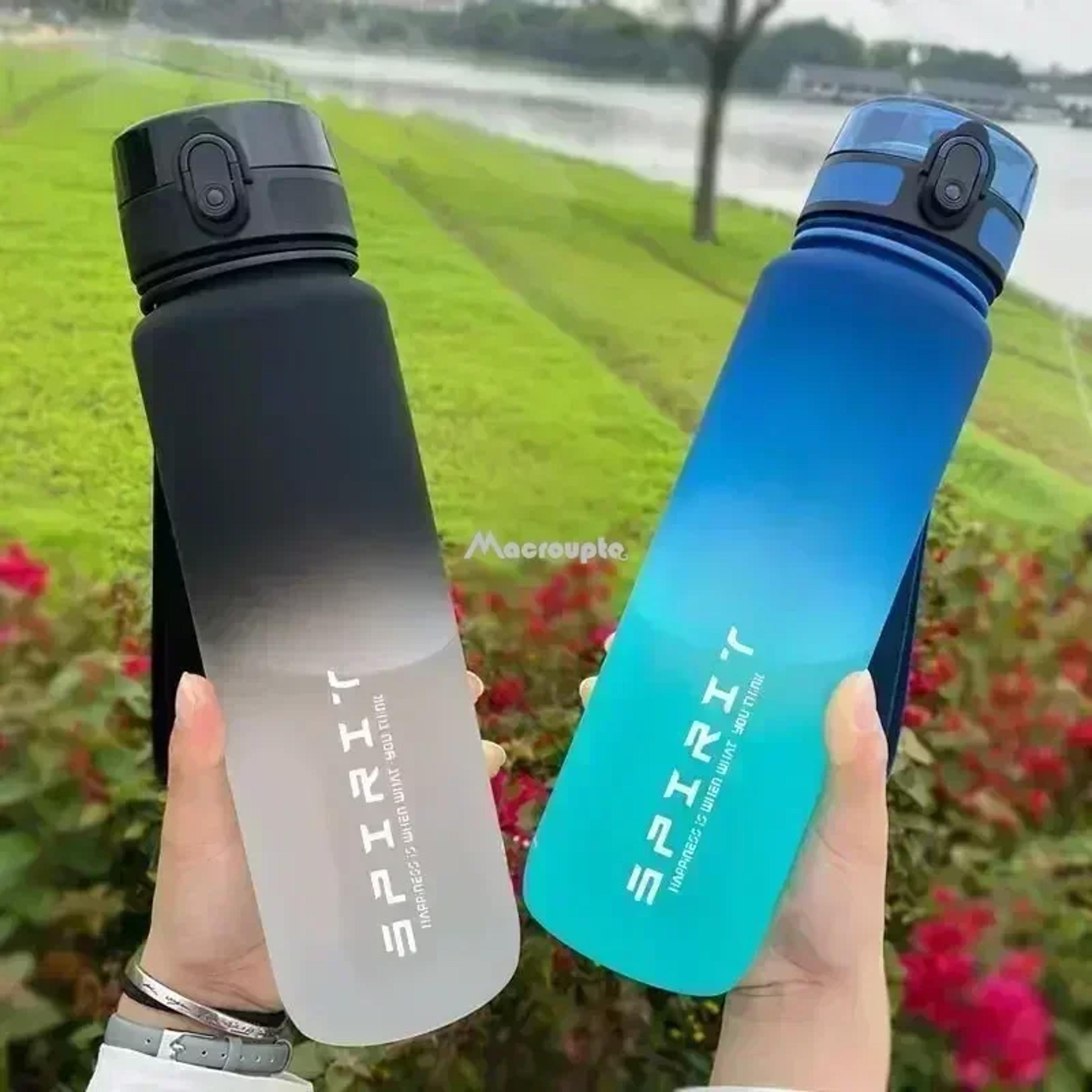large capacity leak proof sports water bottle portable, durable, and stylish gym fitness jug for outdoor travel
