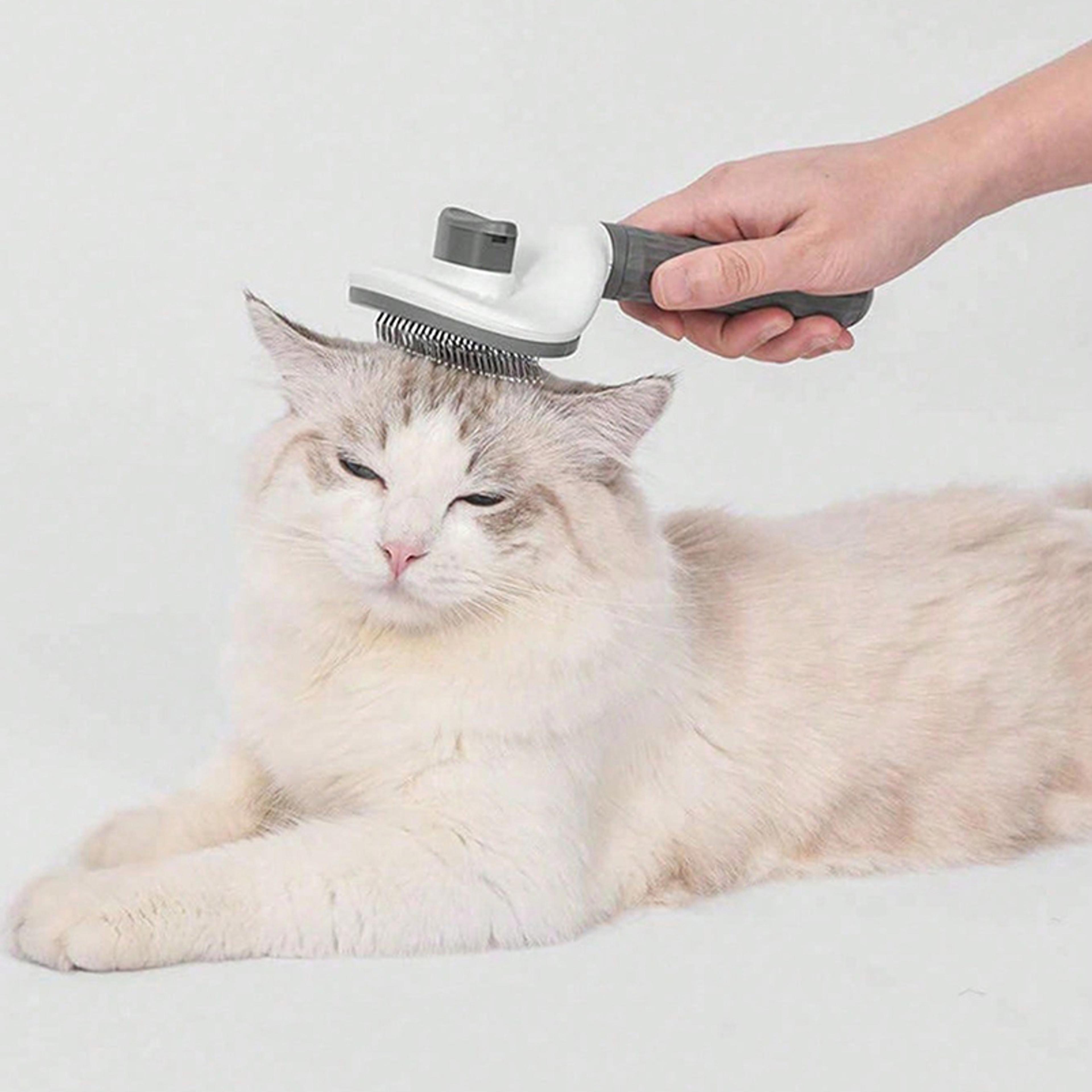 effective pet comb for dogs and cats floating hair remover & grooming tool