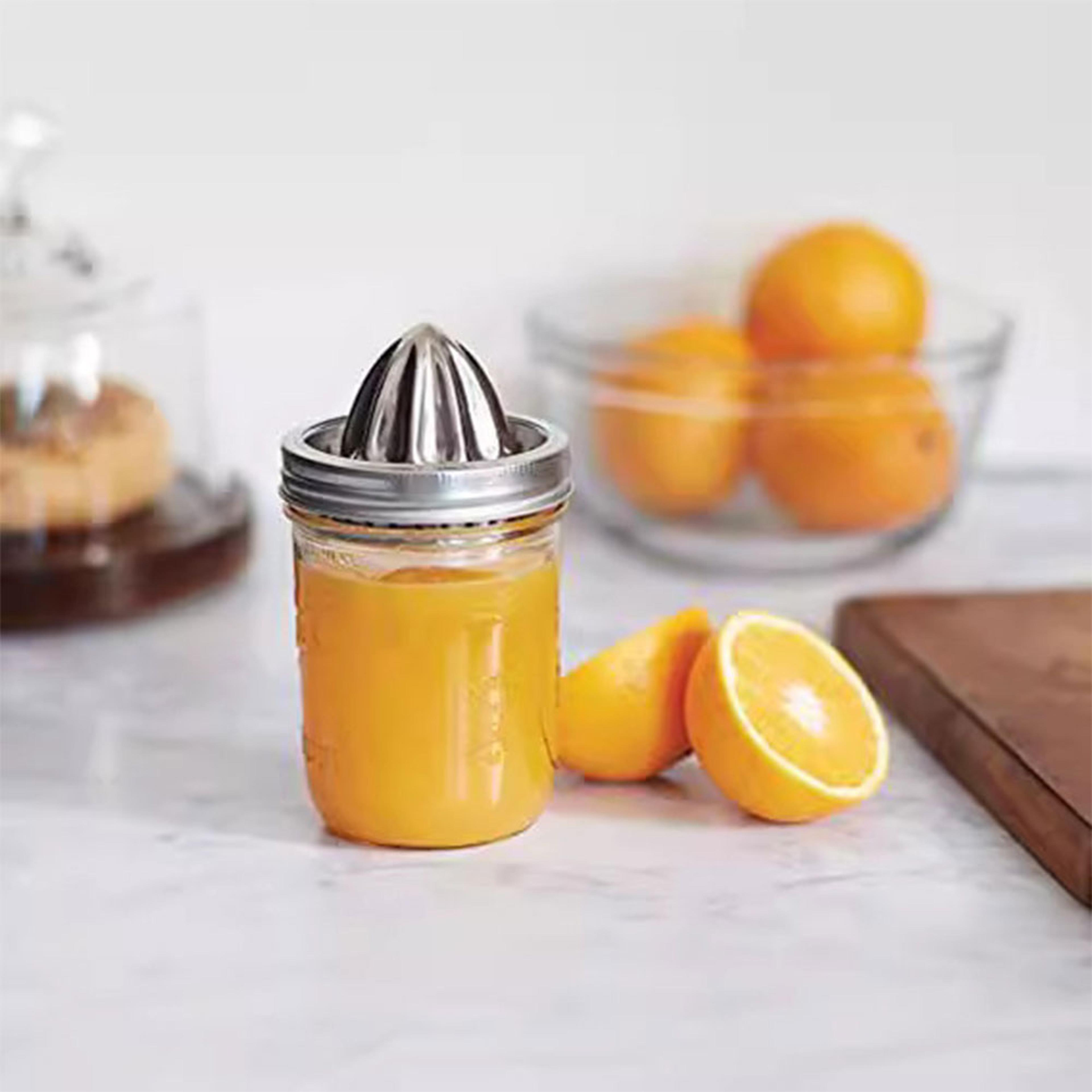 stainless steel manual lemon juicer effortlessly extract fresh juice