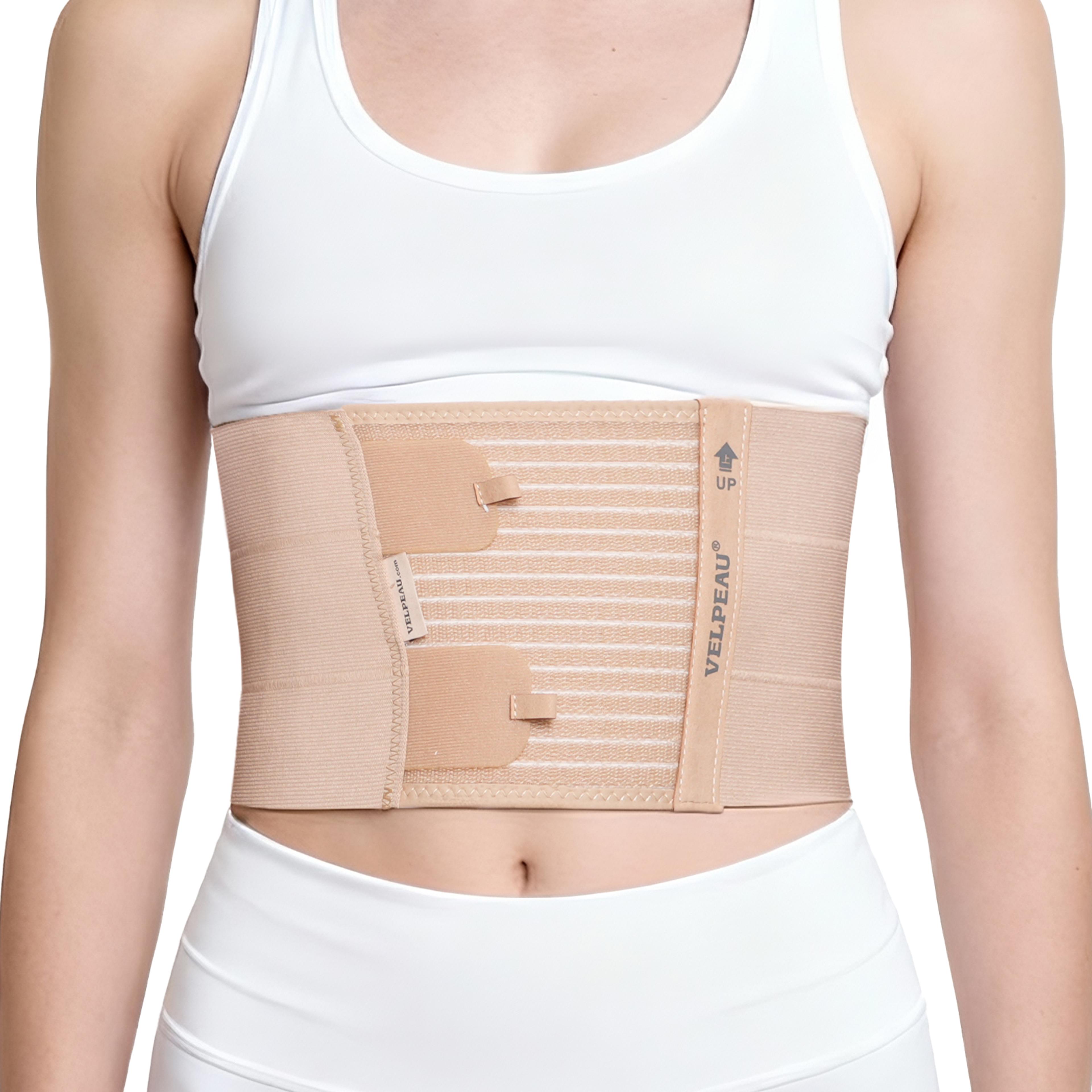 rib fixation belt for muscle & rib injury support, unisex chest brace