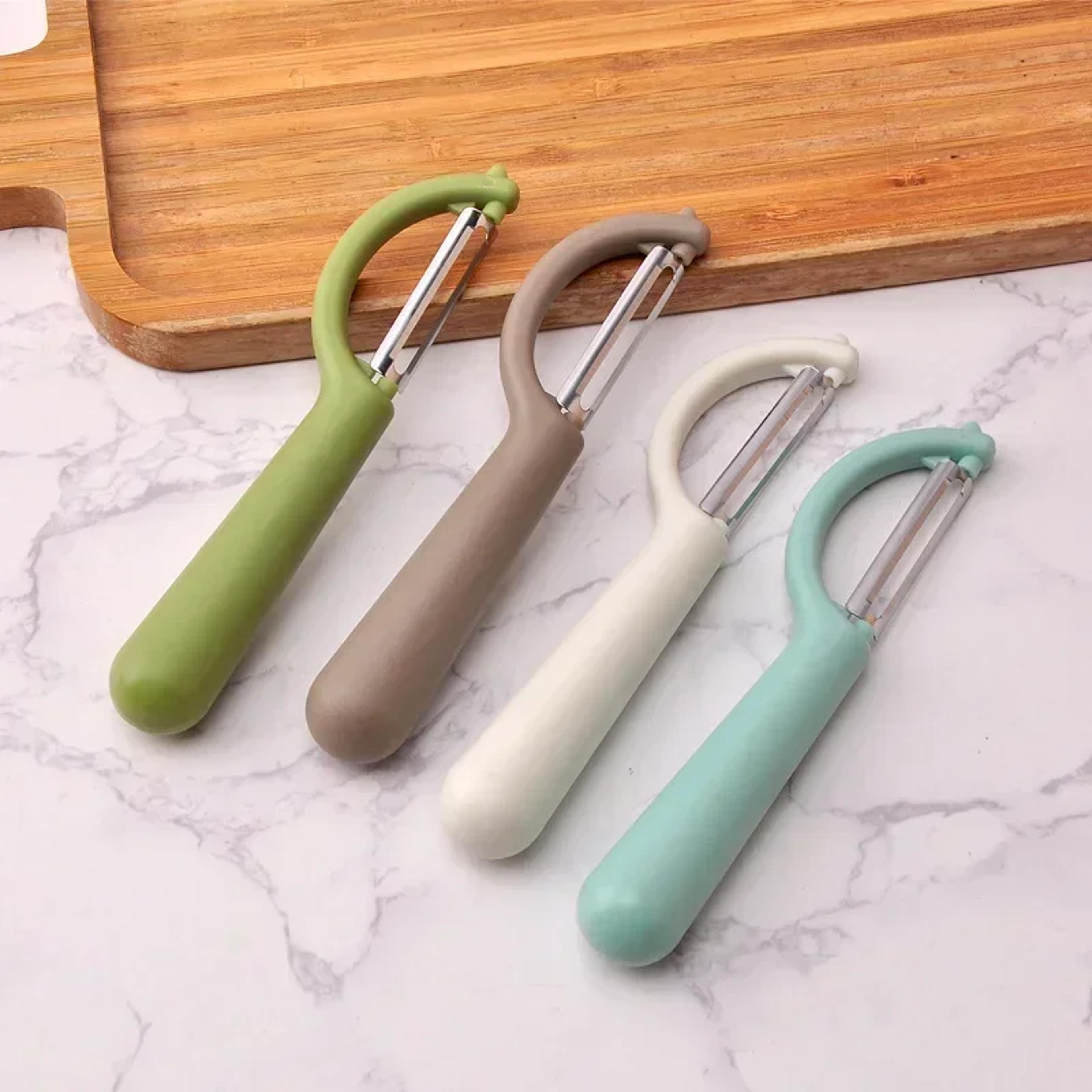 stainless steel vegetable peeler and fruit scraper multi-functional kitchen tool for potatoes, carrots, and more
